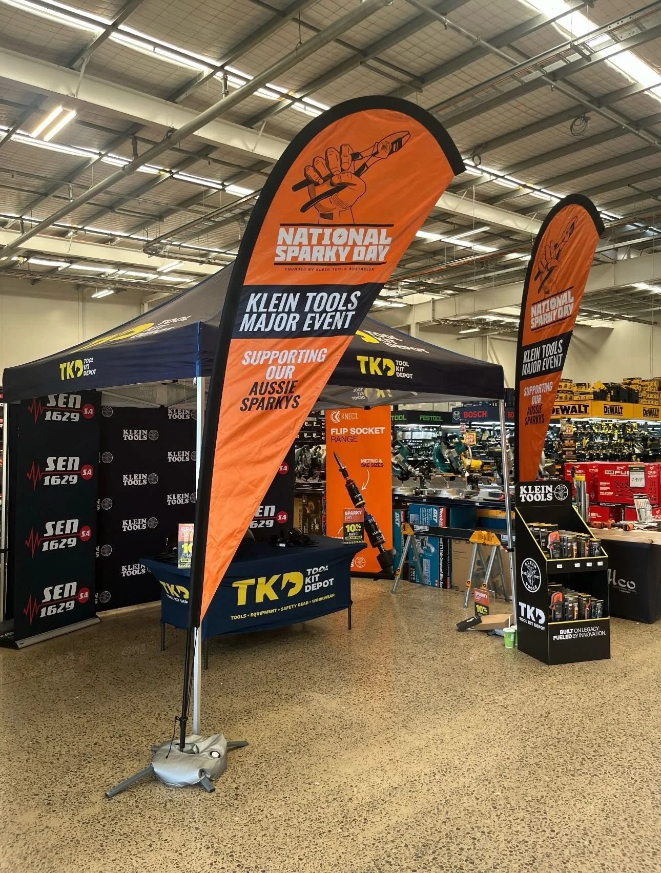 Come and see us at @toolkitdepot in Parafield, Celebrating Sparky Day in store with plenty of deals, product demonstrations and fun to be had!
@1629sensa will also be broadcasting live in store, we hope to see as many Klein fans as possible, not just