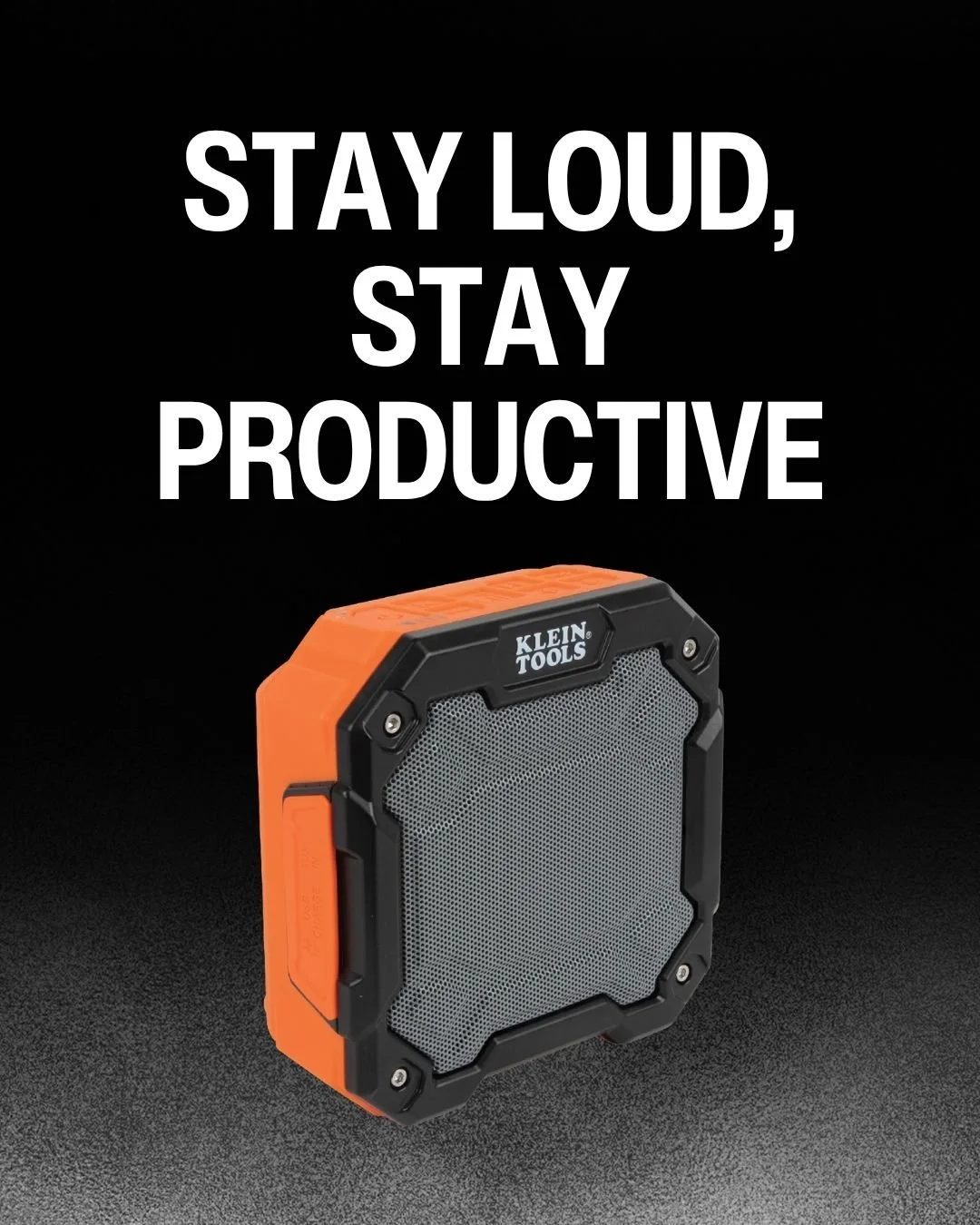 Keep the jobsite powered and productive with our BLUETOOTH&reg; JOBSITE SPEAKER WITH MAGNET AND HOOK 🔊🔧 - built for tradies who want tough sound, all-day performance, and hands-free convenience on-site.

✅ USB-A &amp; USB-C ports to charge phones, 