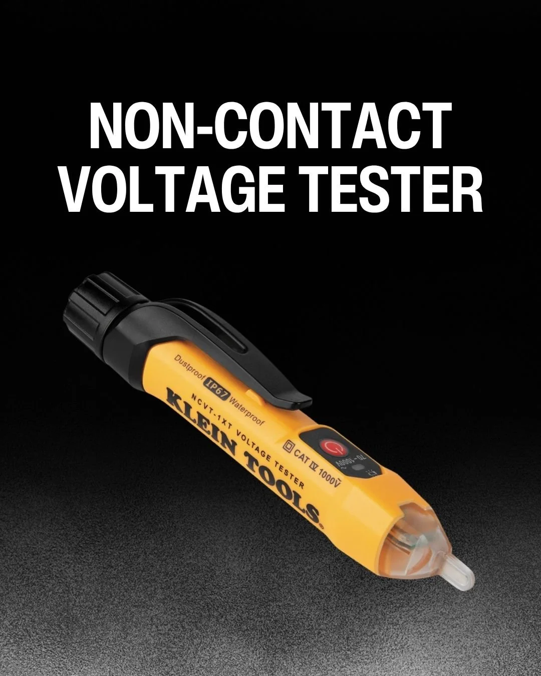 Stay safe and confident on every job with our NON-CONTACT VOLTAGE TESTER 70 - 1000V IP67 ⚡🔧built for tradies who need fast, reliable detection in tough site conditions.

Designed for durability, safety, and everyday electrical work.

✅ Non-contact v
