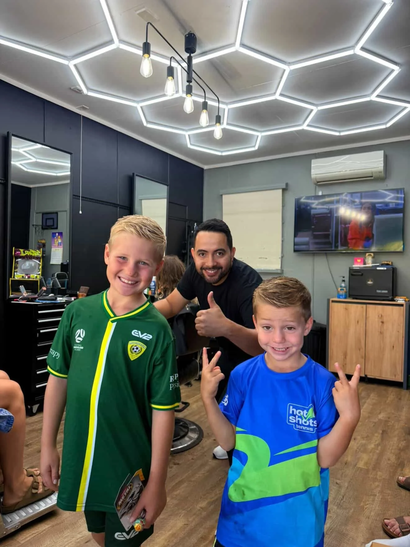 Small clients, big style. 💈 

📍 3/265 Blaker Rd, Keperra
✂️ Walk-ins welcome