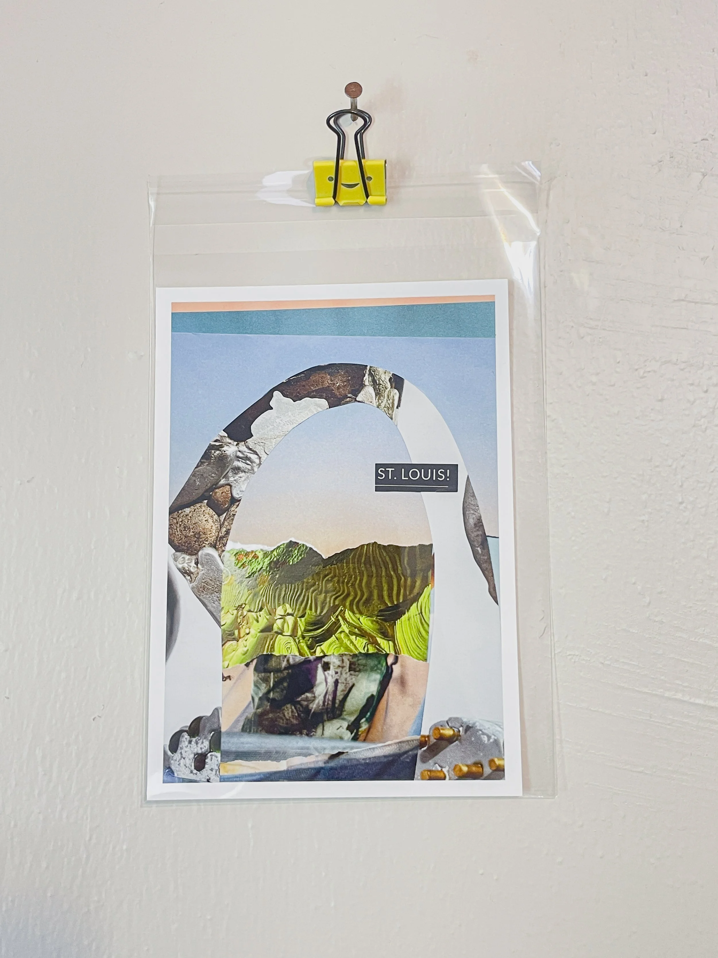 Handmade Motivational Collage Art Print | Colorful Wall Decor