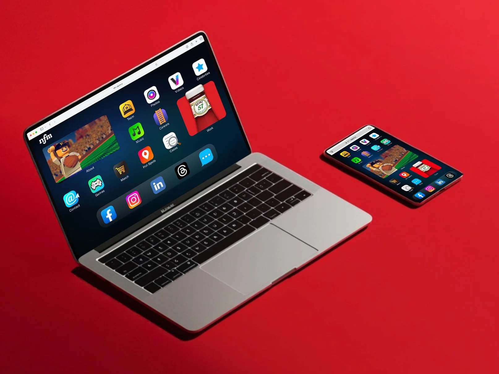 nfm agency × website