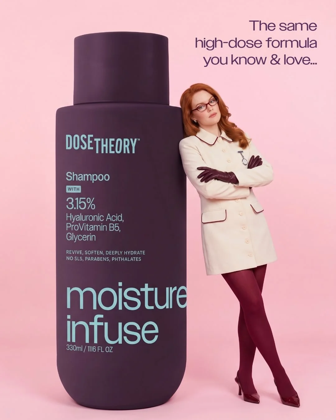 When your routine evolves, so should your shower shelf 🙌🙌 Our Moisture Infuse range has a new look&hellip; your shower shelf can thank us later 👀 Find yours at your local @colessupermarkets!! 

#dosetheory #highdosehair #nopixiedust #haircare #col