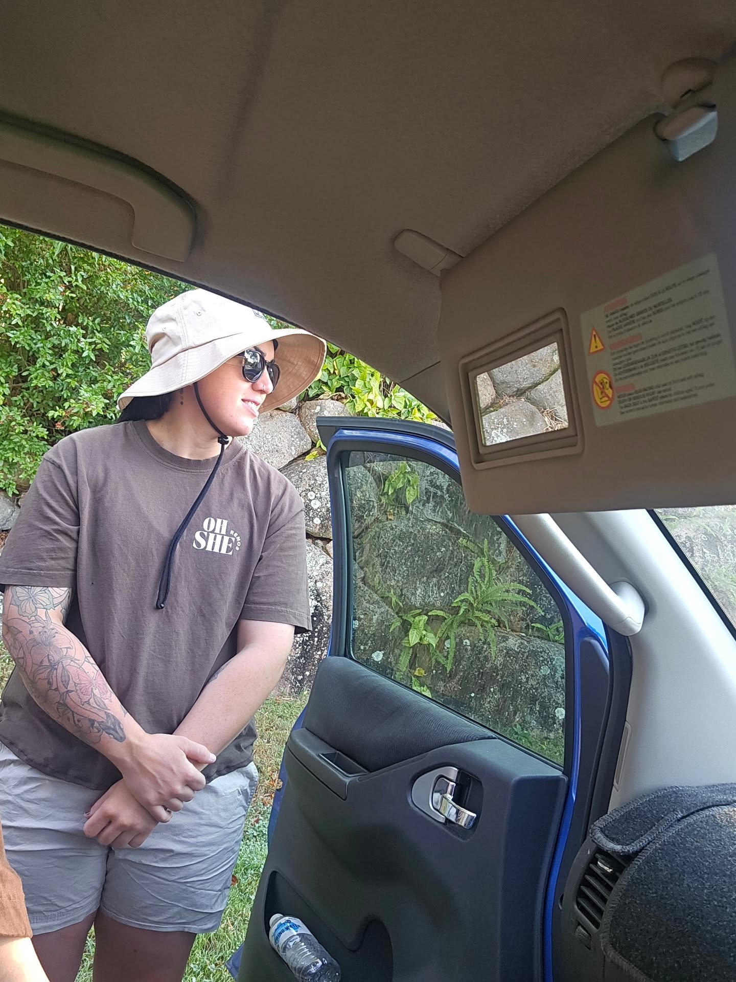 Some snaps from a day on site ✨️

- Tamika ready for the summer sun
- The to do list of the day
- Measuring the post for the gate
- The completed gate - ready for painting
- The client asked for a gate that works 👍

#carpentrybrisbane #tradielife #l