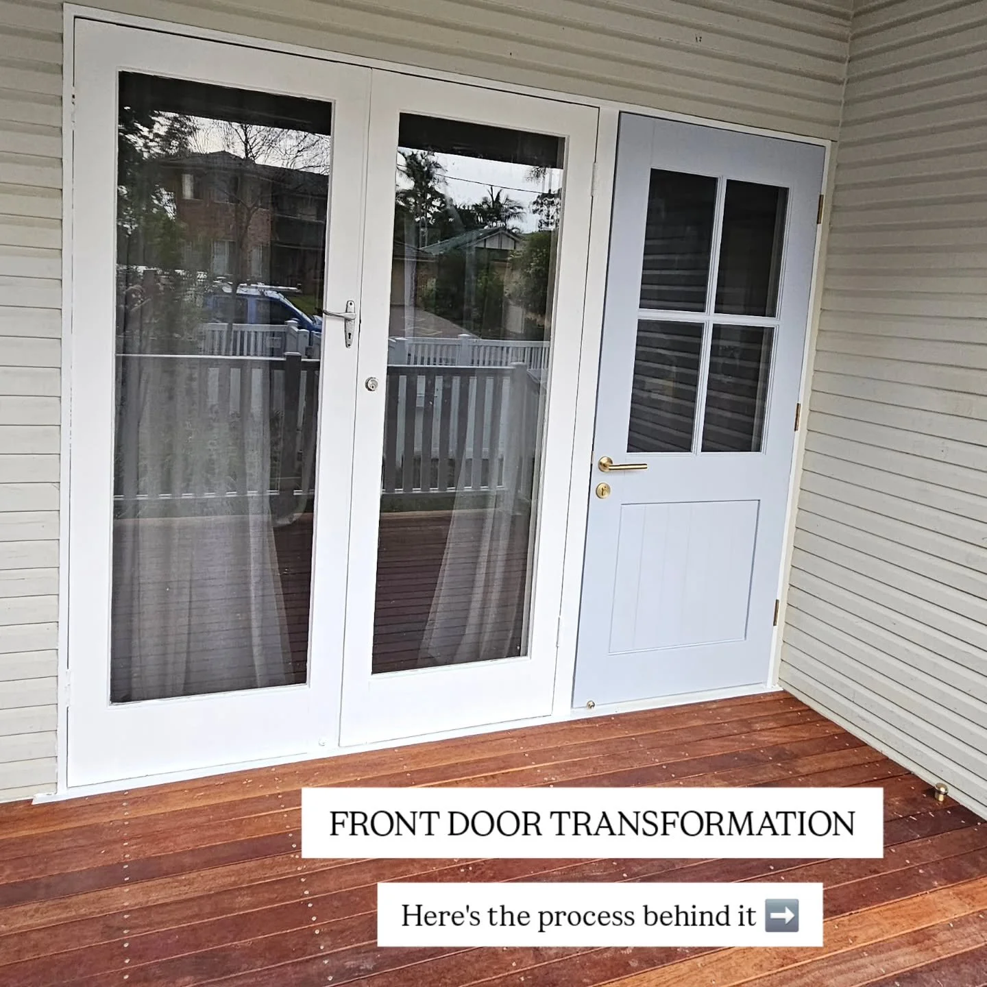 Front door upgrade completed in Petrie 🤍

Small upgrades like a front door can make a big difference to the overall look and feel of a home.

Thoughtful details and quality finishes can completely refresh an entry without needing a full renovation. 