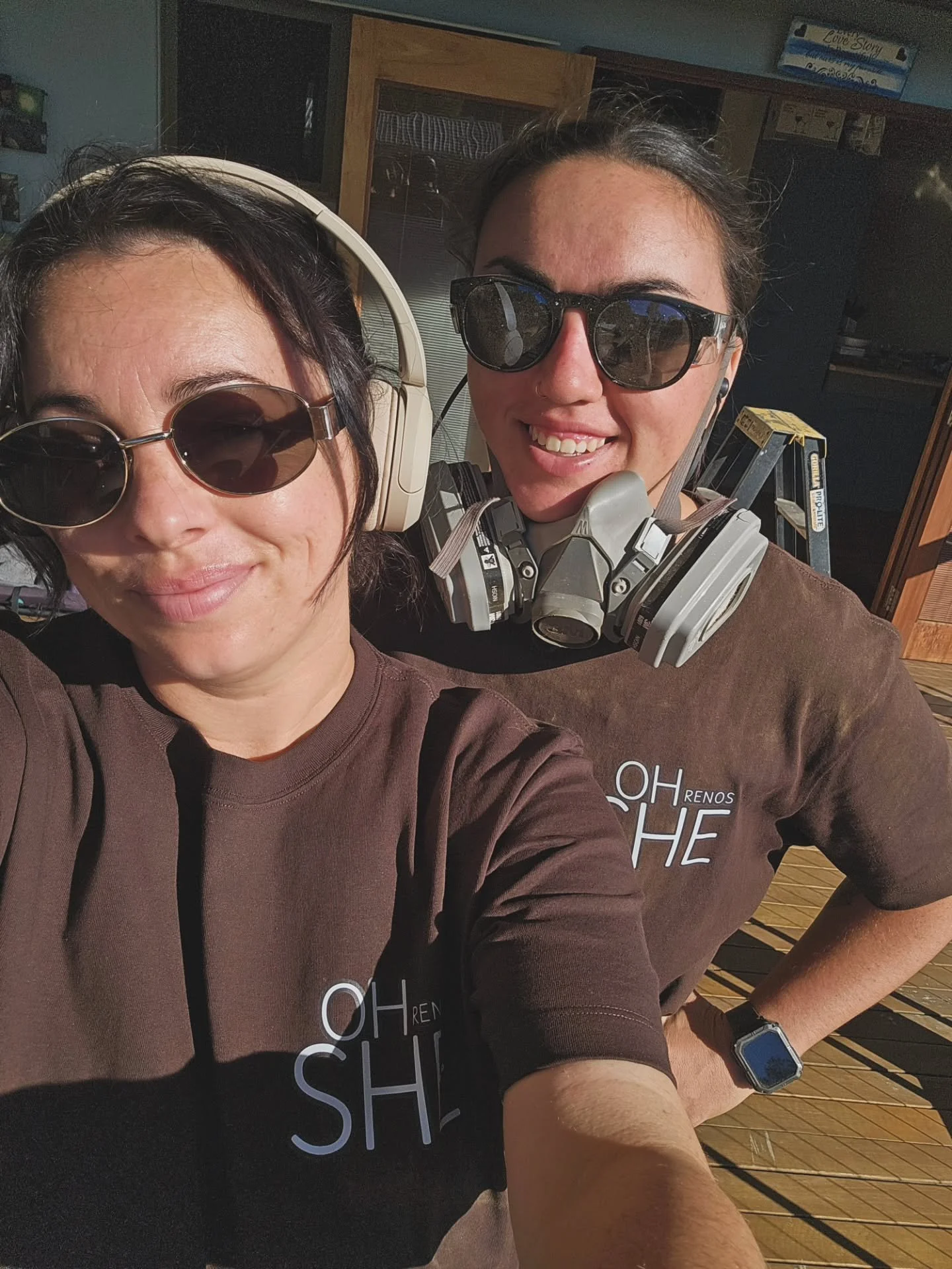 we would rather be sanding &amp; staining in the sun..

then sitting infront of a screen in an office ✌️

#womenintrades #bluecollarwomen #femaletradie #ladytradie #renovationsbrisbane
