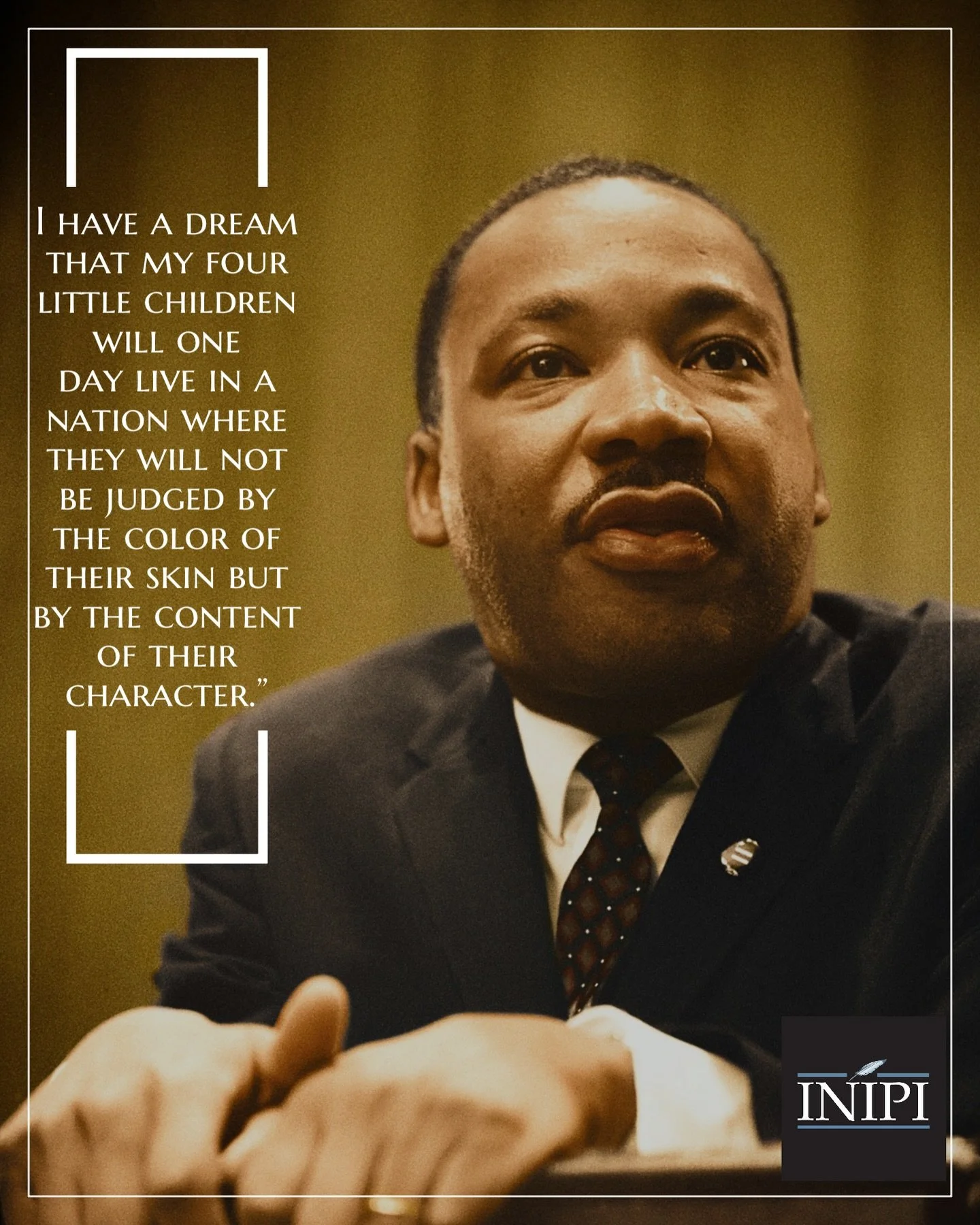 Thank you, Dr. Martin Luther King! We still have work to do. I&rsquo;m grateful for what my parents have instilled in me and how my mom never let me forget her march with you for the cause. My father fought in a war that wasn&rsquo;t really his fight
