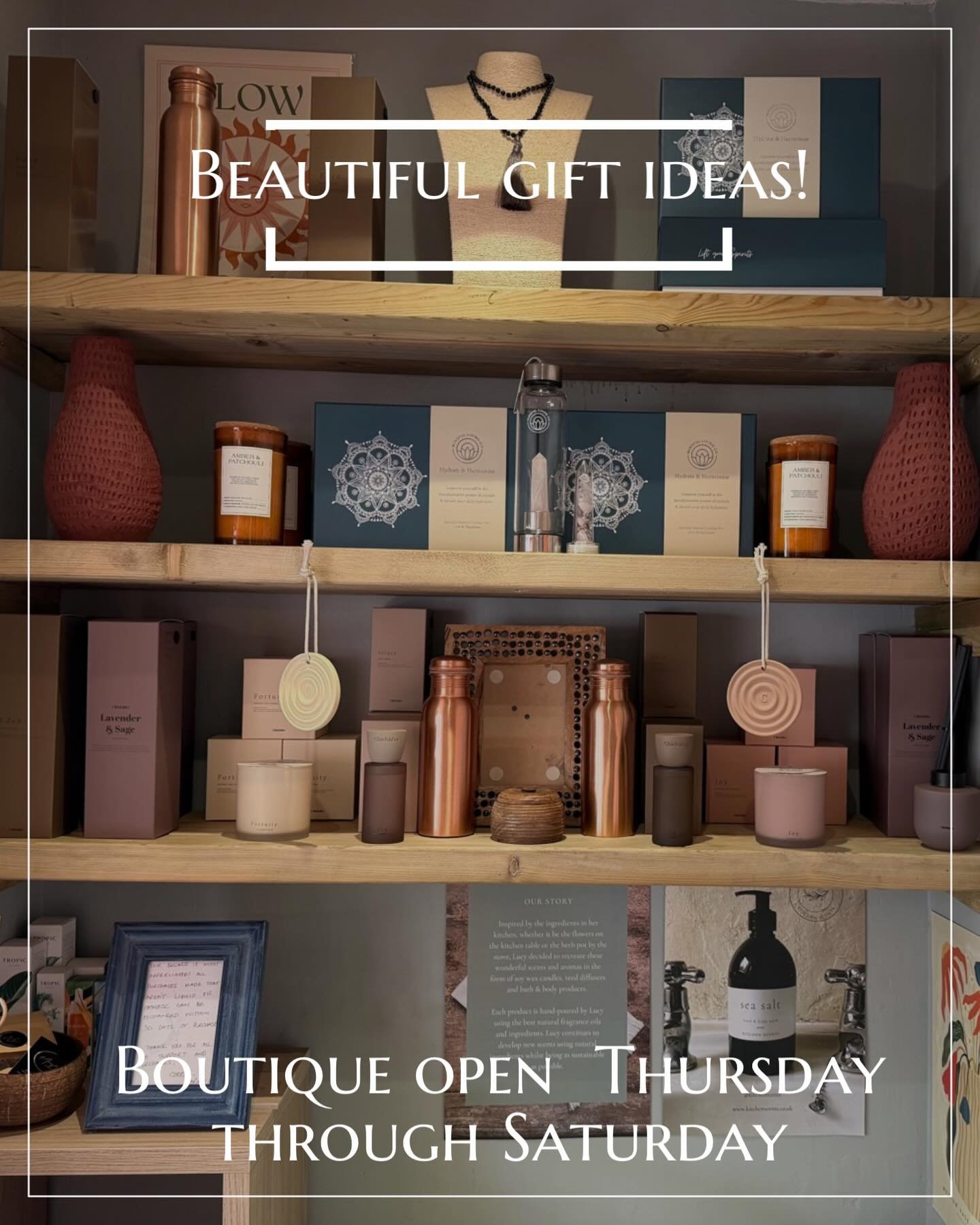 A little space I&rsquo;ve been tending, slowly and with care &hearts;️
If you feel like wandering in and having a look, you&rsquo;re always welcome. No rush, no pressure. Just a quiet browse and a moment for yourself 🌿

#inipibeautyboutique #bournem