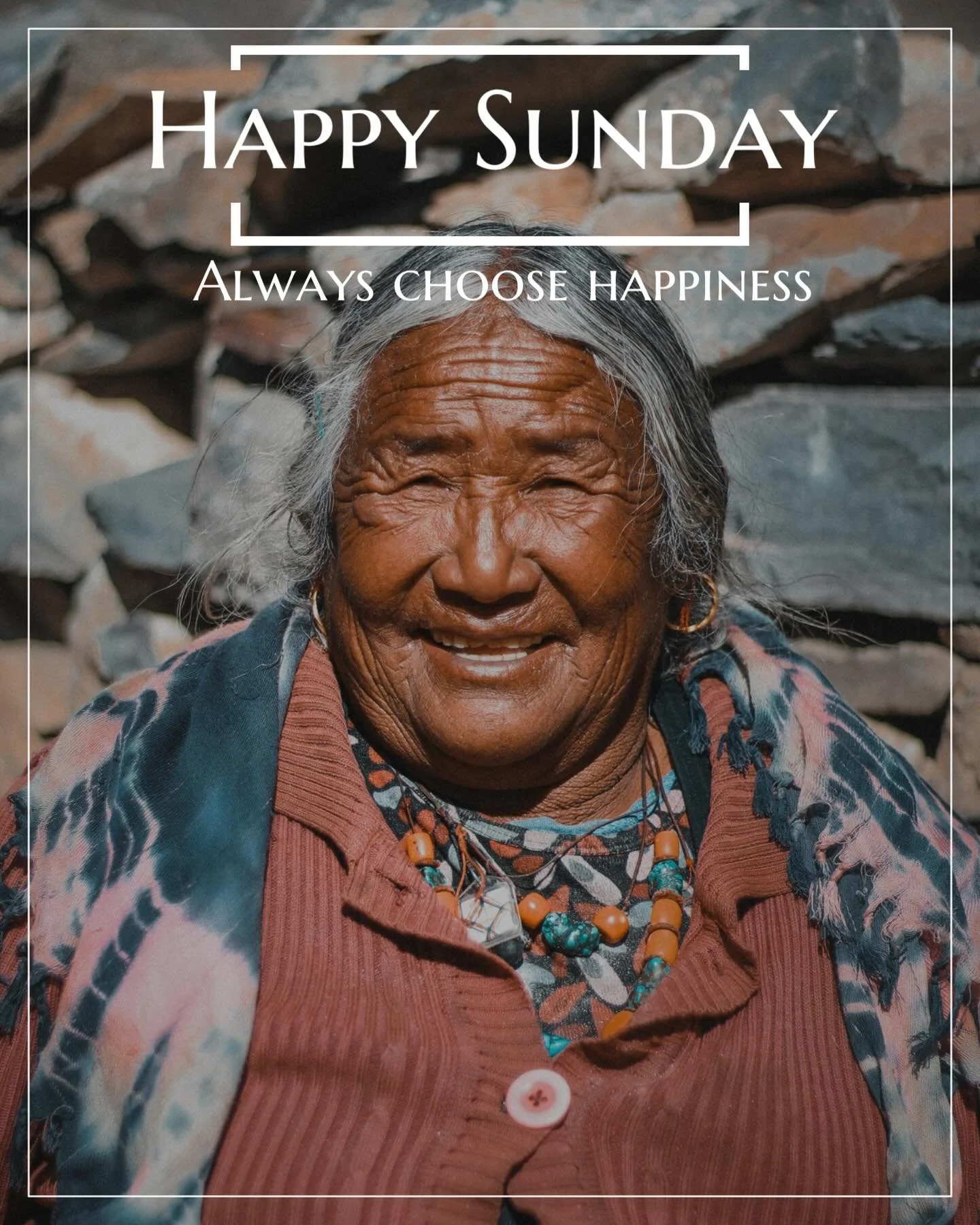 Happy Sunday! May your heart stay light and your smile come easy. May you find peace in the quiet moments and strength in the journey you&rsquo;re on. Even when life feels heavy, may you hold onto hope &amp; kindness. Always choose happiness not beca