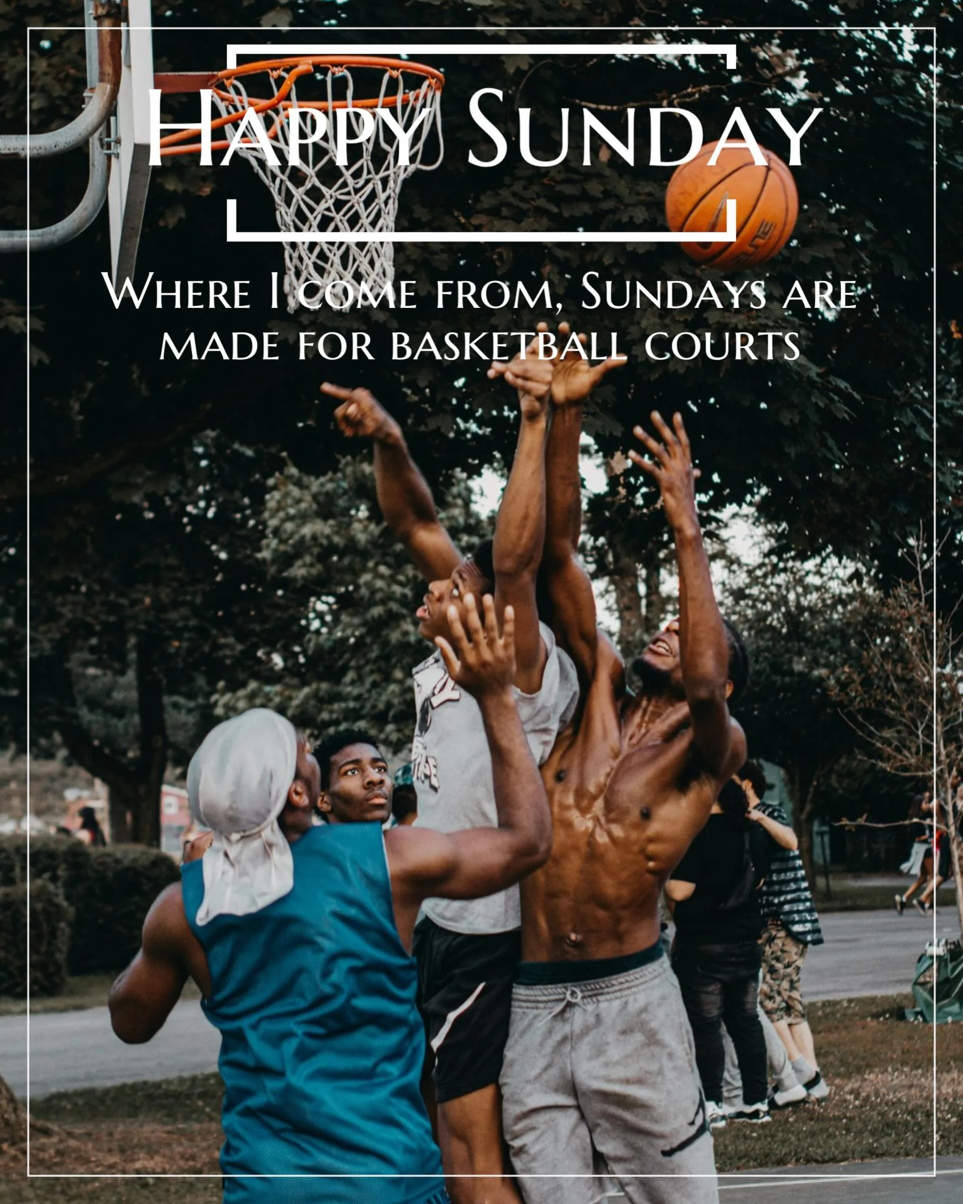 Sunny days, basketball courts, cheering on my brother and neighbourhood friends, and memories that still make me smile years later. I can still feel the sun from those days and the love in our neighbourhood 🙌🏾🏀

Some of the best moments in life ar