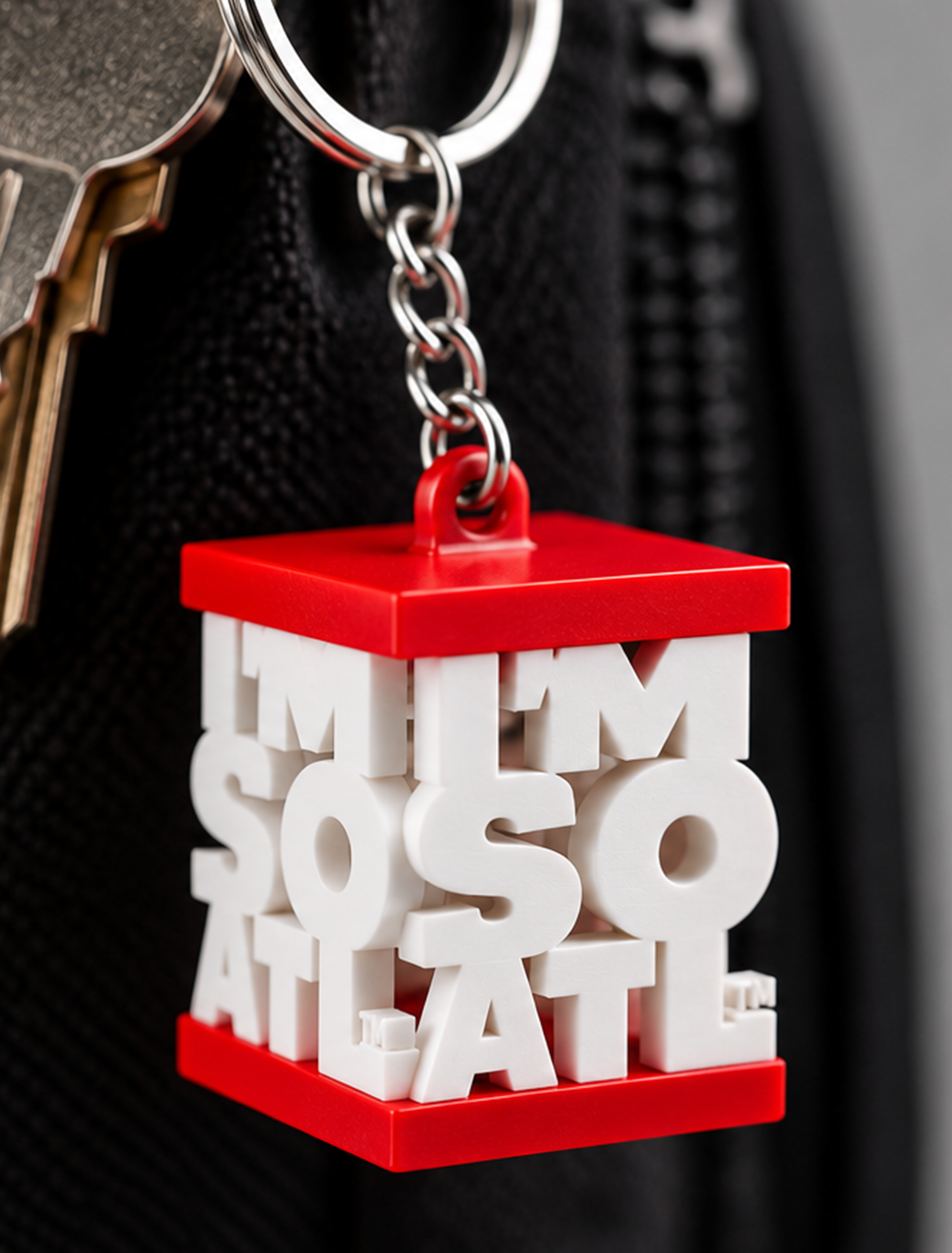 I’M SO ATL™ 3D Cube Collectable Keychain