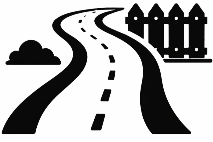 Footpaths and fences