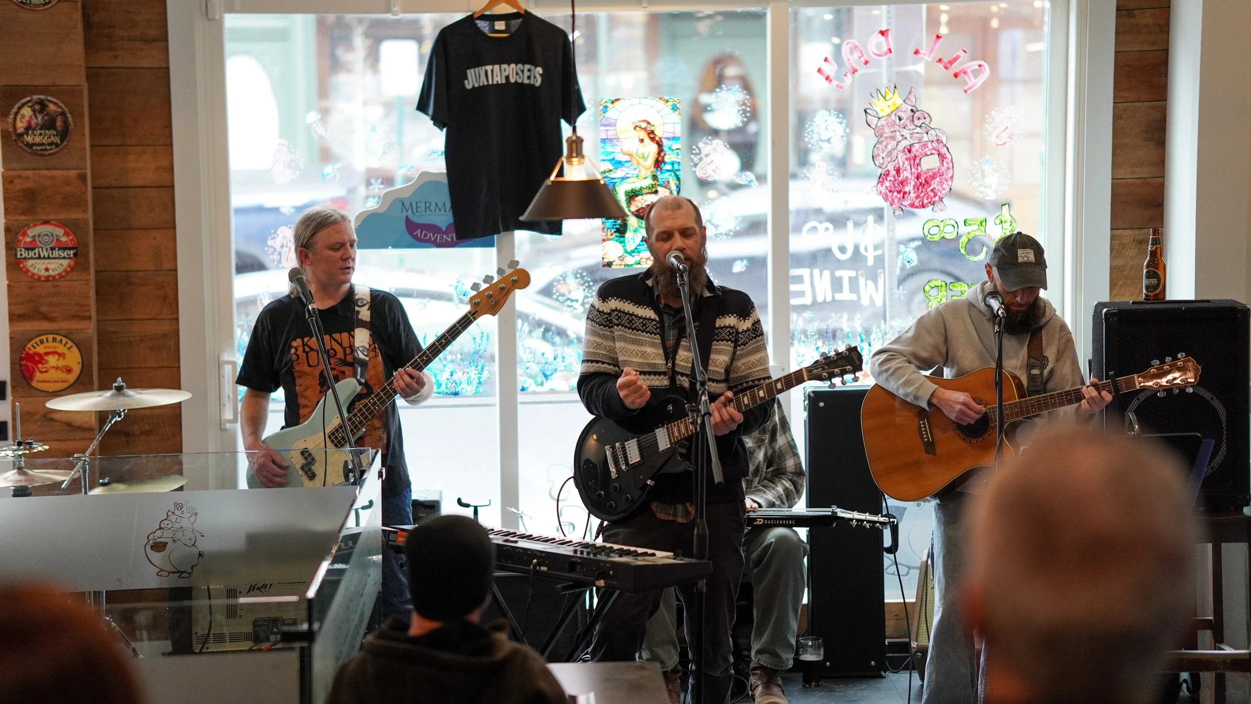 Juxtaposers Live at Fat Les on King Full Band Performance (March 21, 2026)