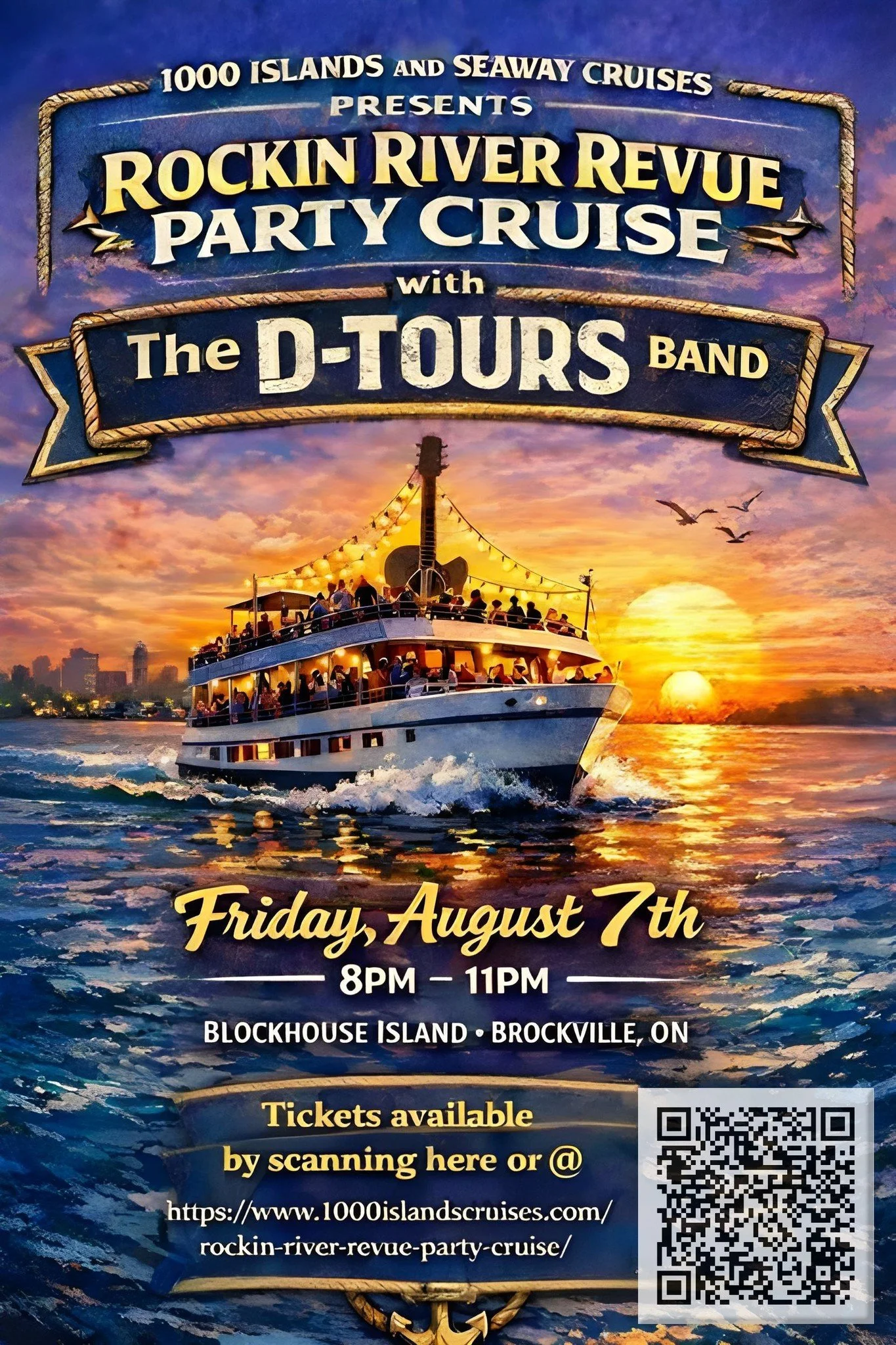 The D-Tours - Rockin' River Revue Party Cruise 