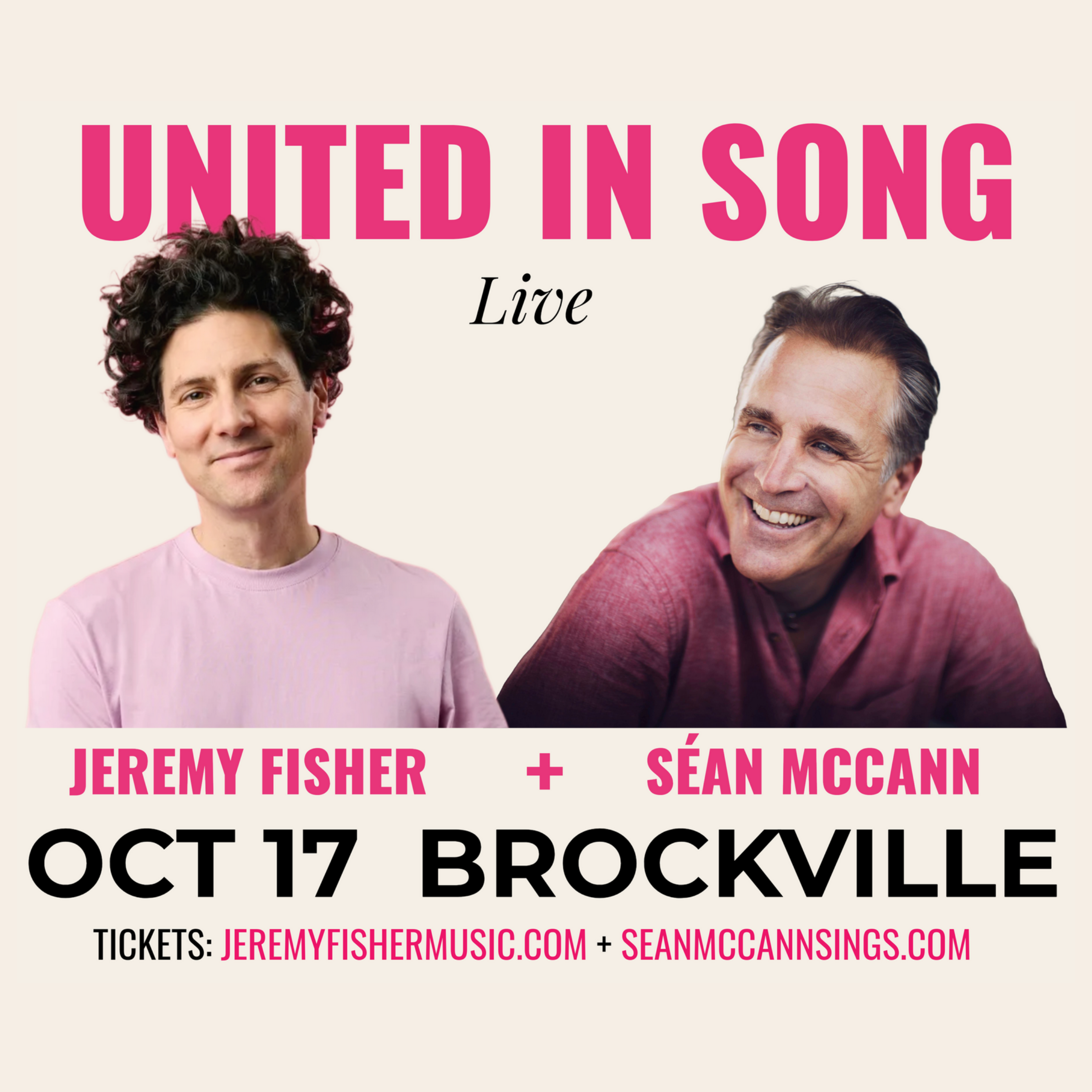 United In Song: Jeremy Fisher &amp; Sean McCann