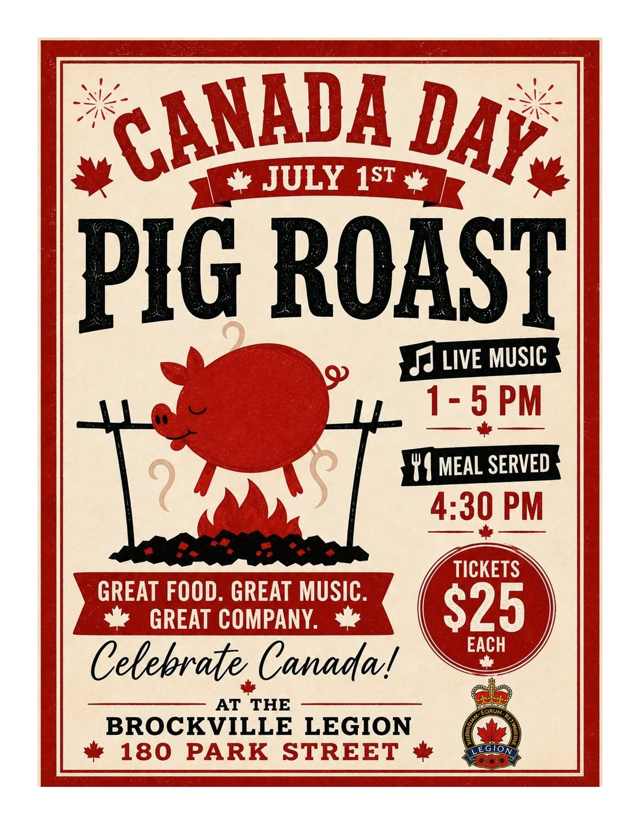 Canada Day Pig Roast