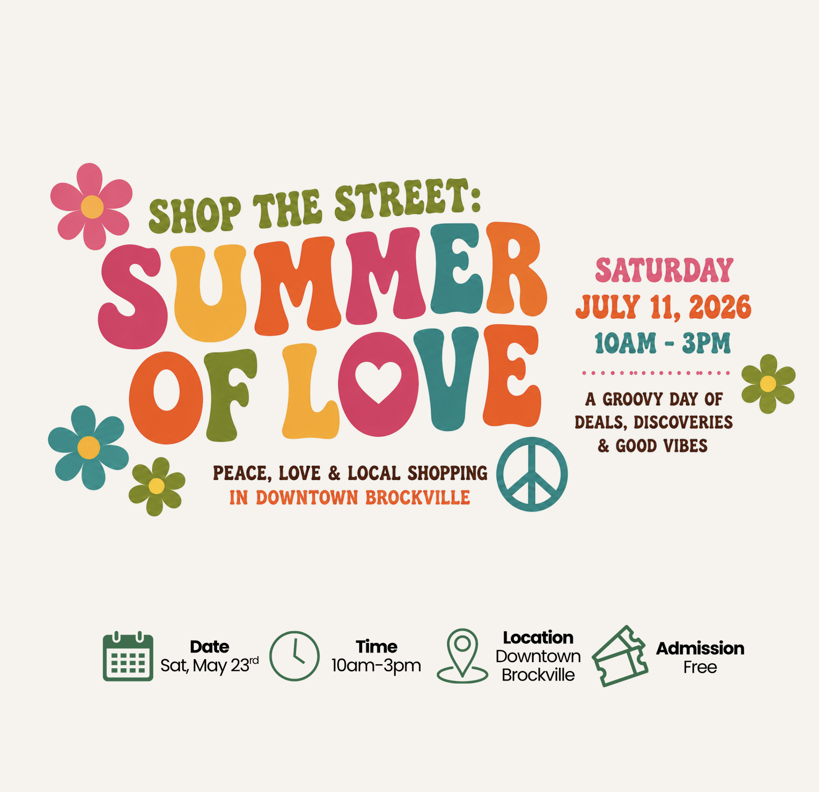Shop The Street: Summer of Love