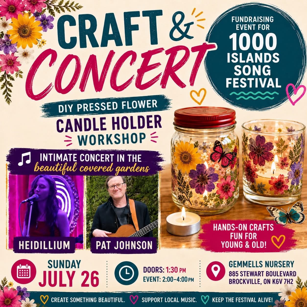Crafts & Concert Festival Fundraiser 
