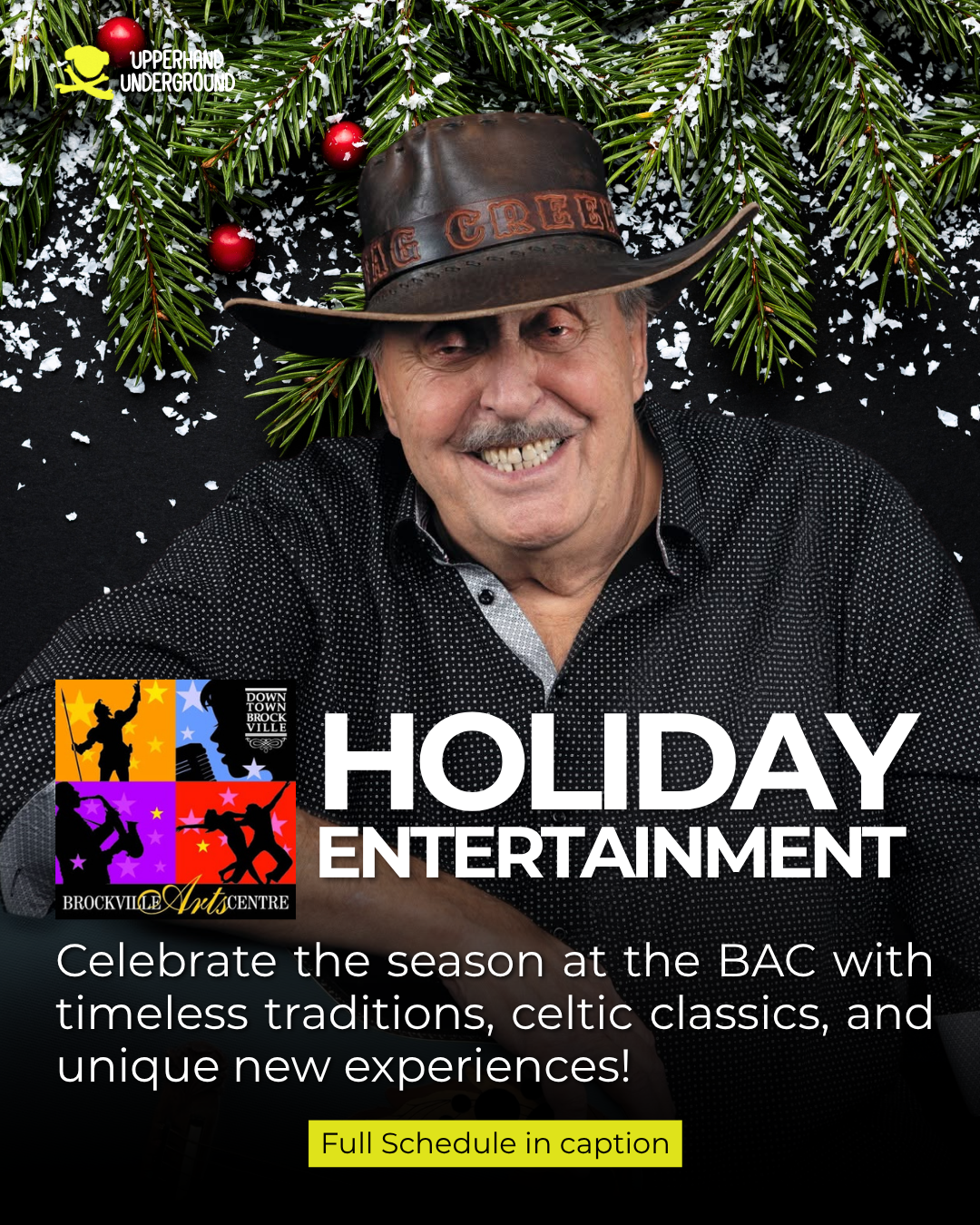 Celebrate the season at the BAC with timeless traditions, celtic classics, and unique new experiences!