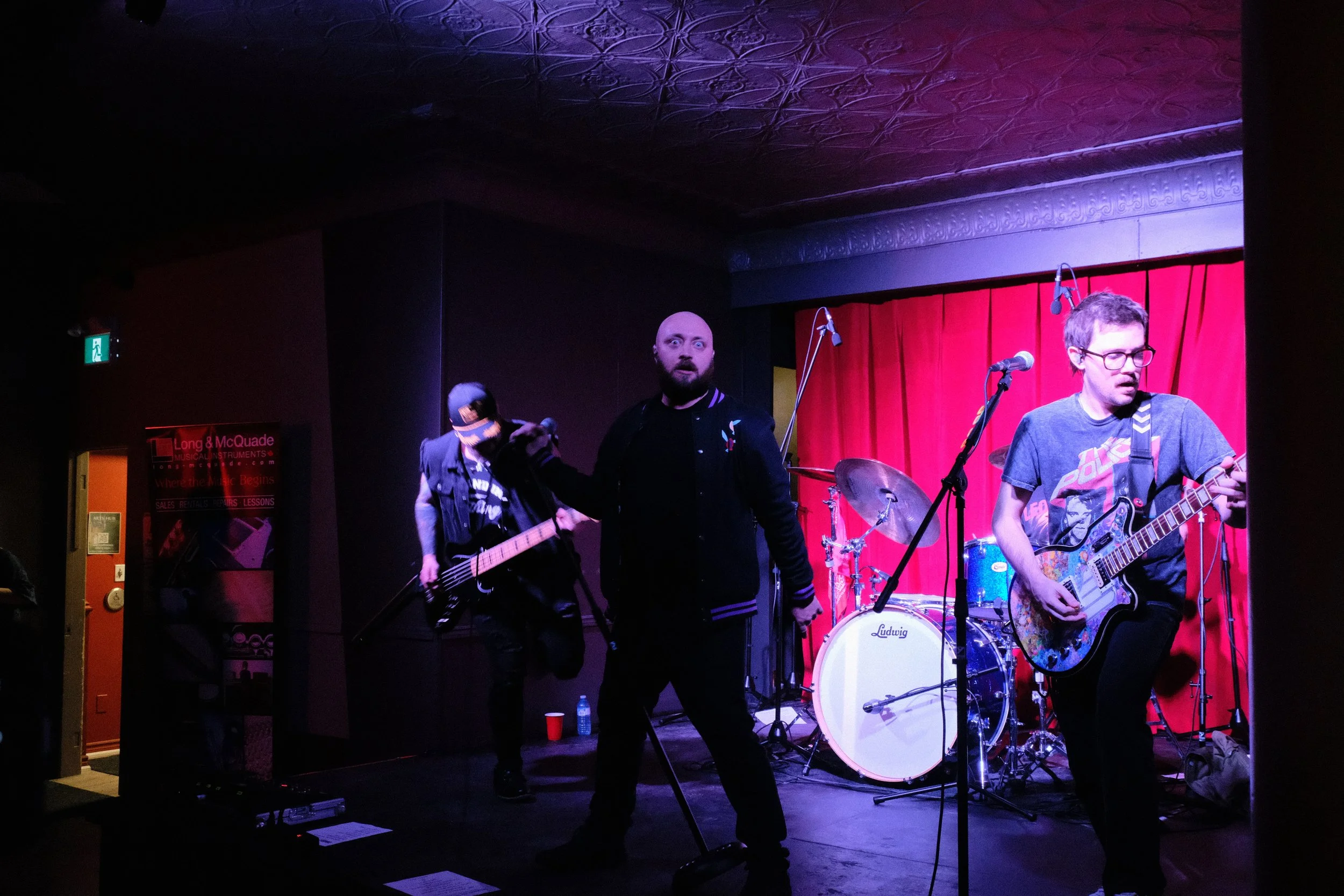 Double Experience Full Band live at Arts Hub Brockville March Mayhem Rockshow event March 7, 2026

Photo by Ivi's Photography