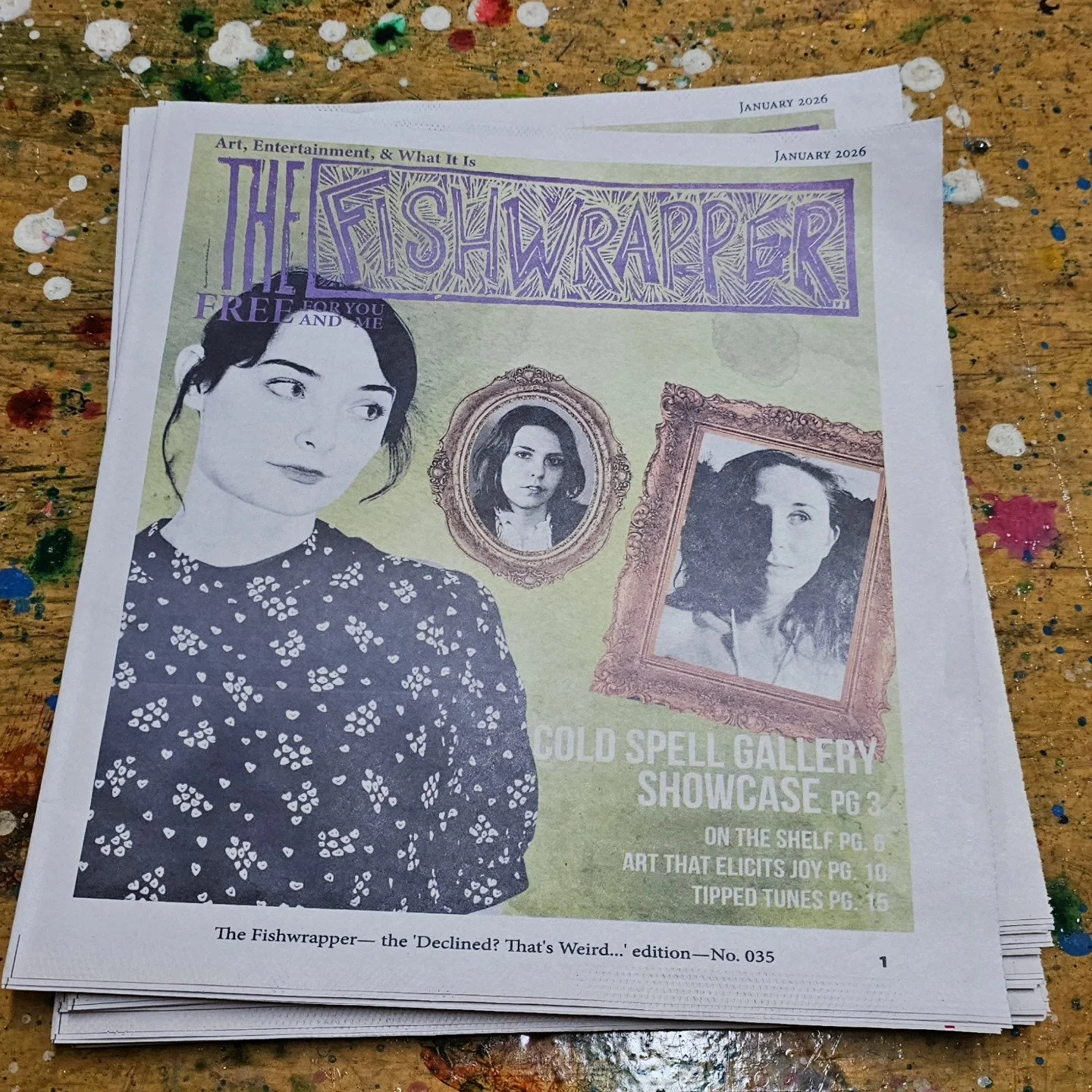 The Cold Spell Gallery Showcase live indie music event overview and exclusive interview with Heidillium. Written by The Fishwrapper.