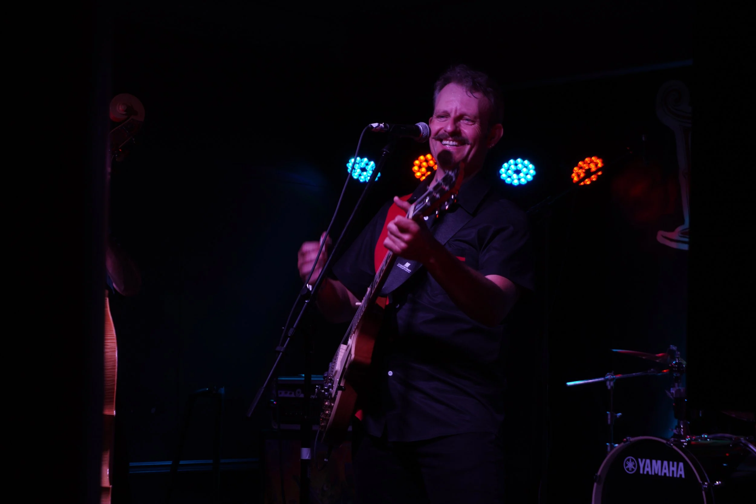 The allez cats live at red hot and blue rockabilly weekend in dowtown at Arts Hub Brockville Ontario 2024 