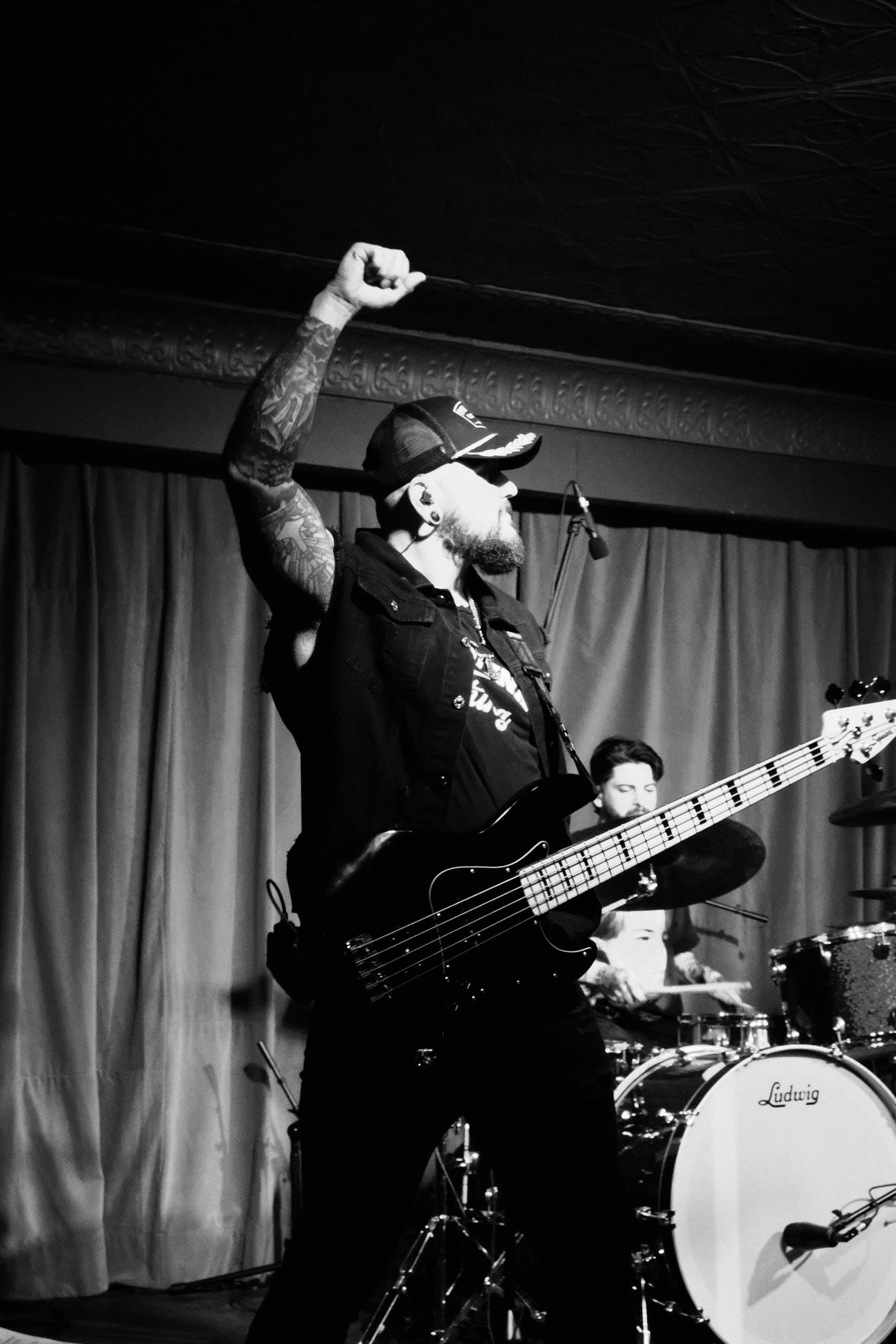 Double Experience Full Band live at Arts Hub Brockville March Mayhem Rockshow event March 7, 2026

Photo by Ivi's Photography