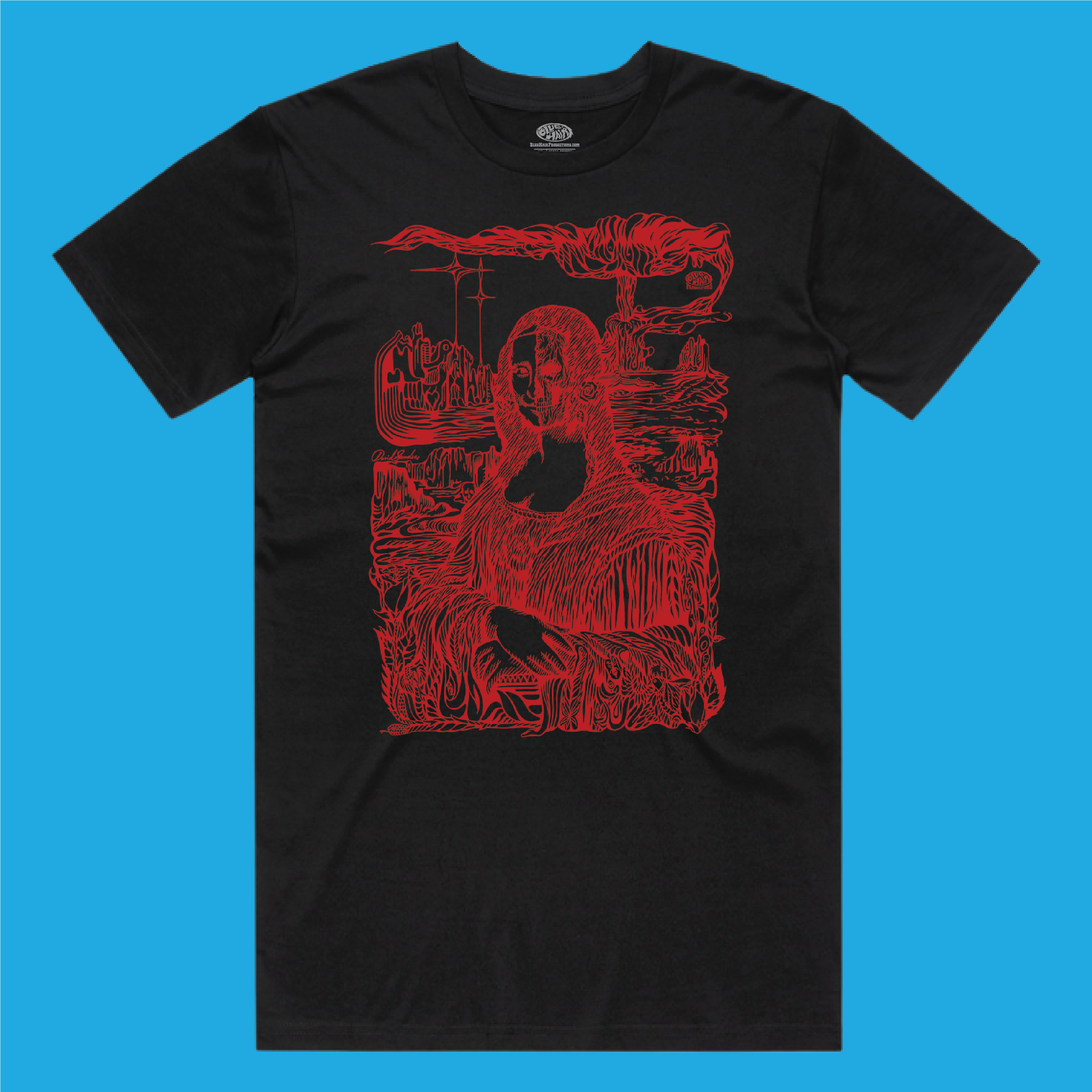 Psychedelic Mona Lisa t-Shirt