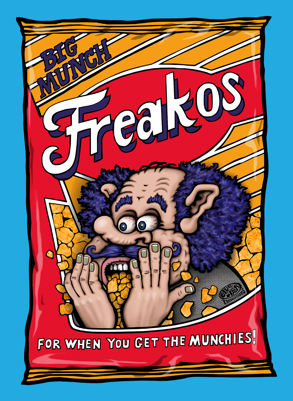 Freakos Parody Sticker