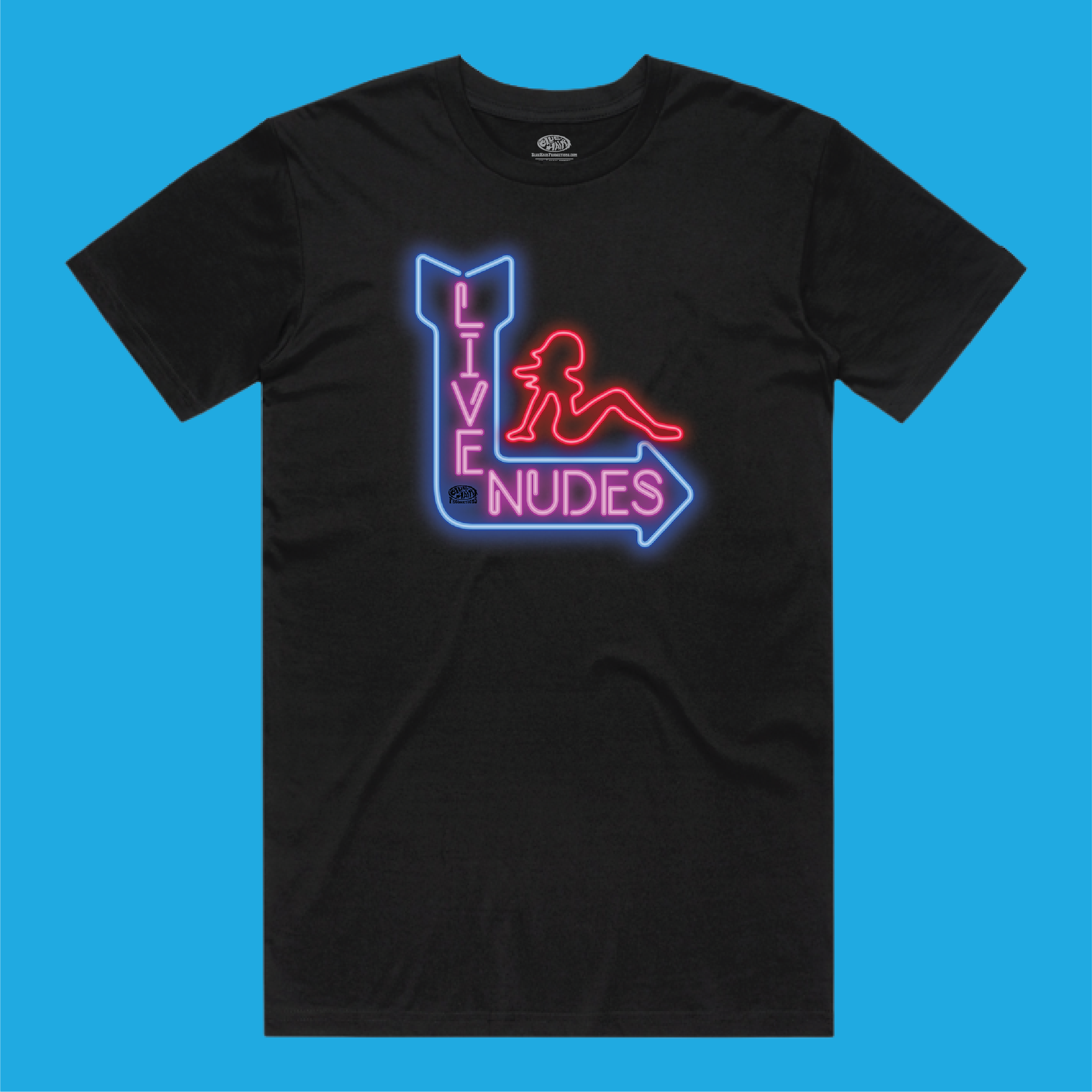 Live Nudes / Neon Light T-Shirt