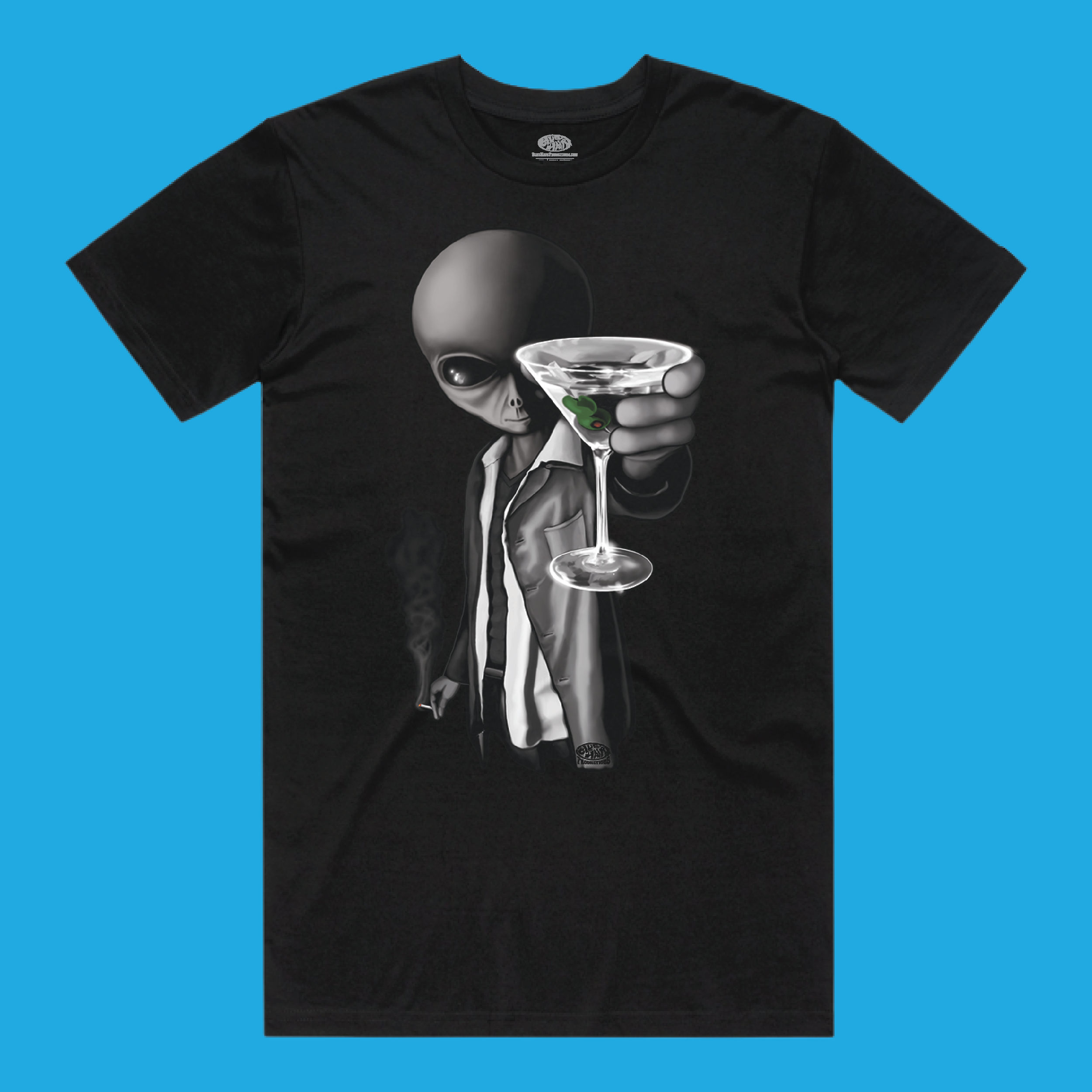 Martini Alien T-Shirt
