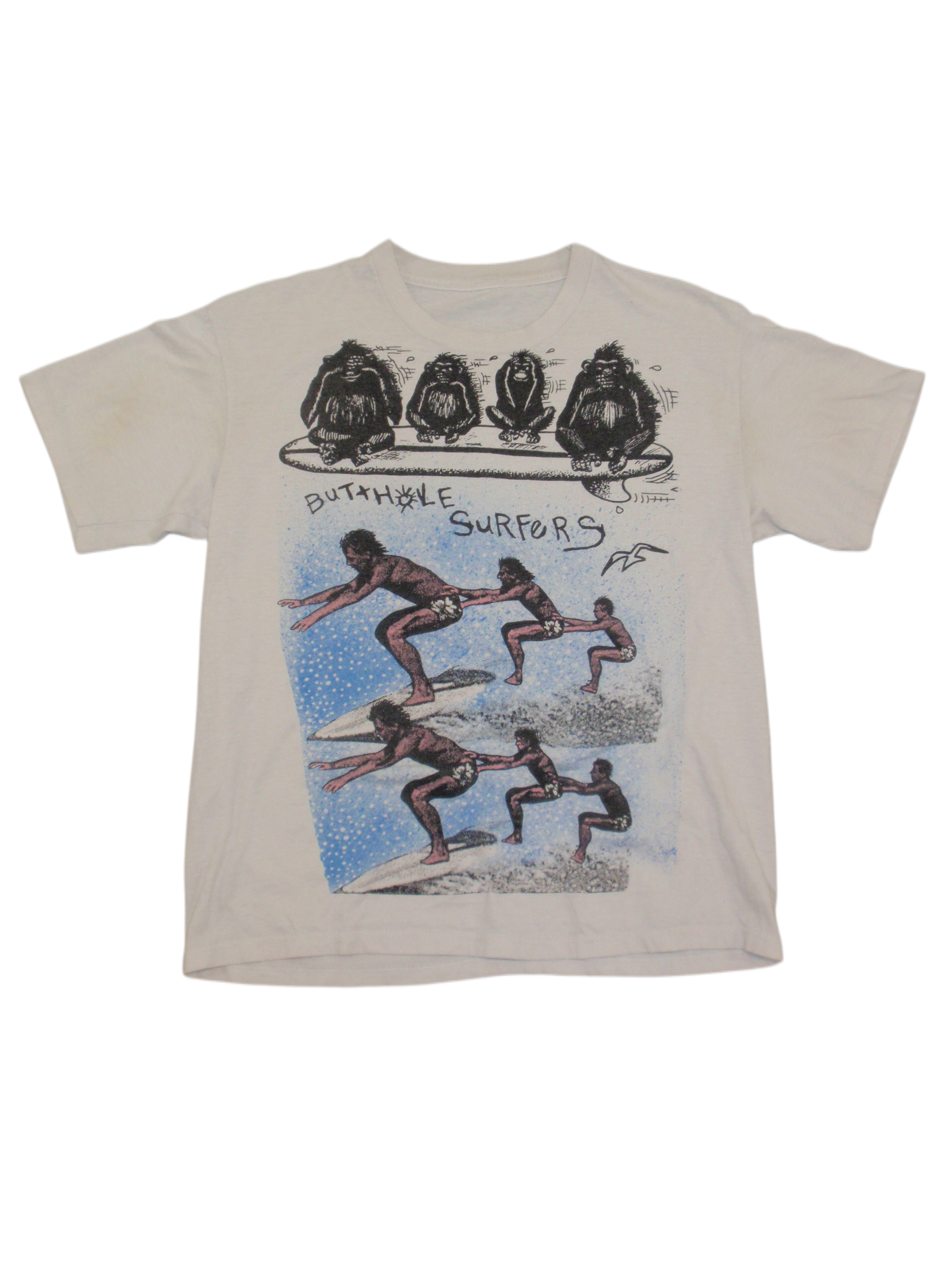 Butthole Surfers 1990s Vintage Rare Band T-Shirt