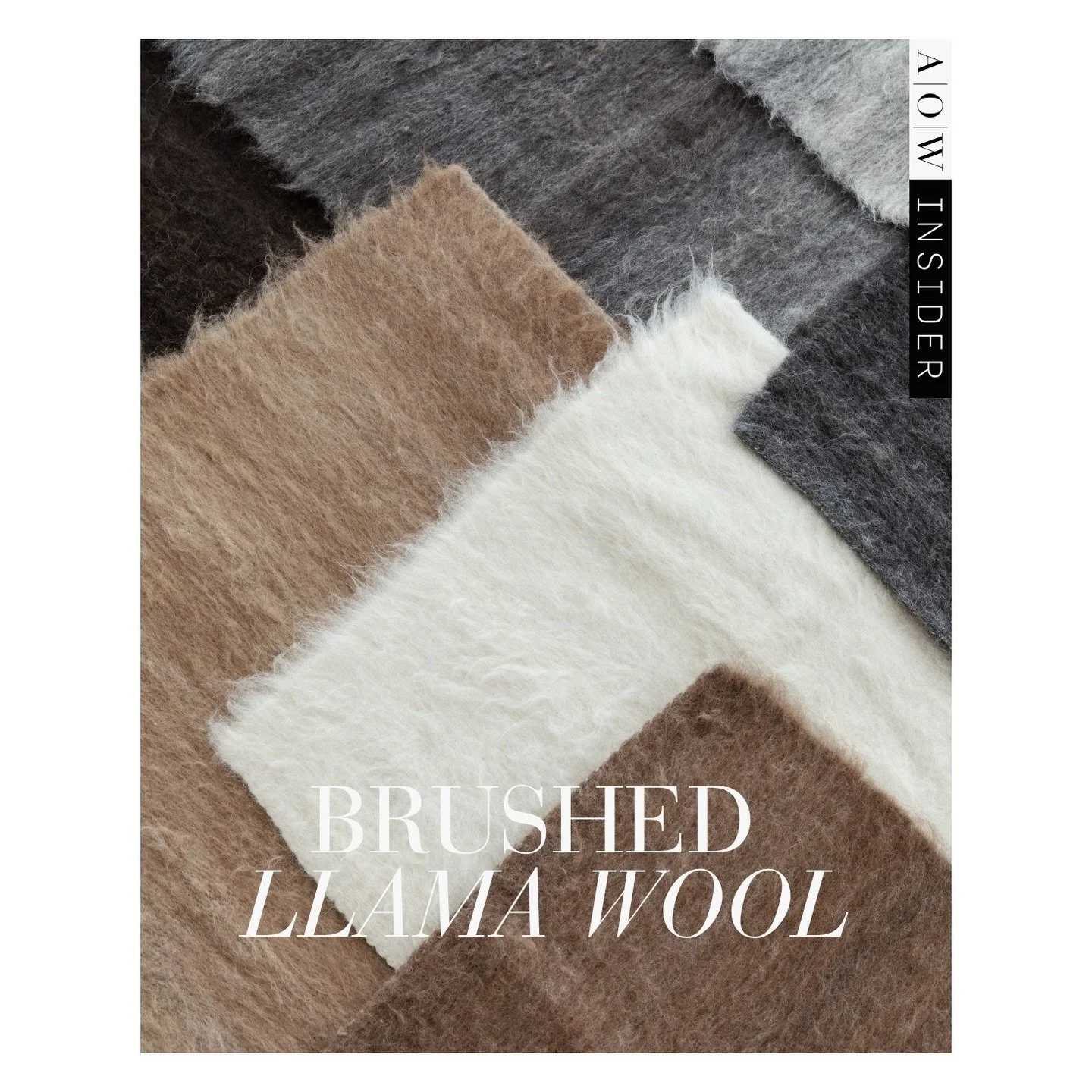 This month inside AOW&rsquo;s membership, I&rsquo;ve spotlighted a selection of beautiful brands working with wool &mdash; including one from Argentina creating some of the most exquisite brushed llama woolen textiles.

Think poufs, wall dividers, pi