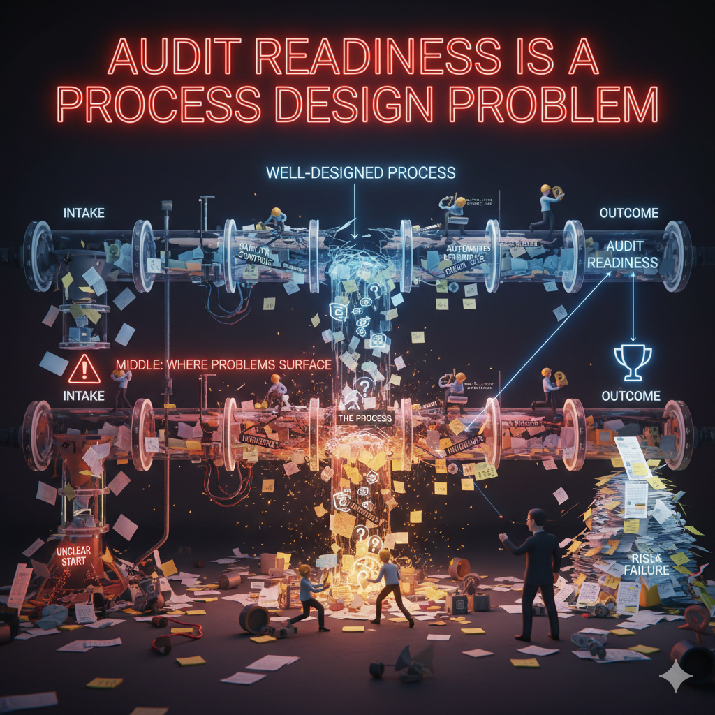 Audit Readiness Is a Process Design Problem