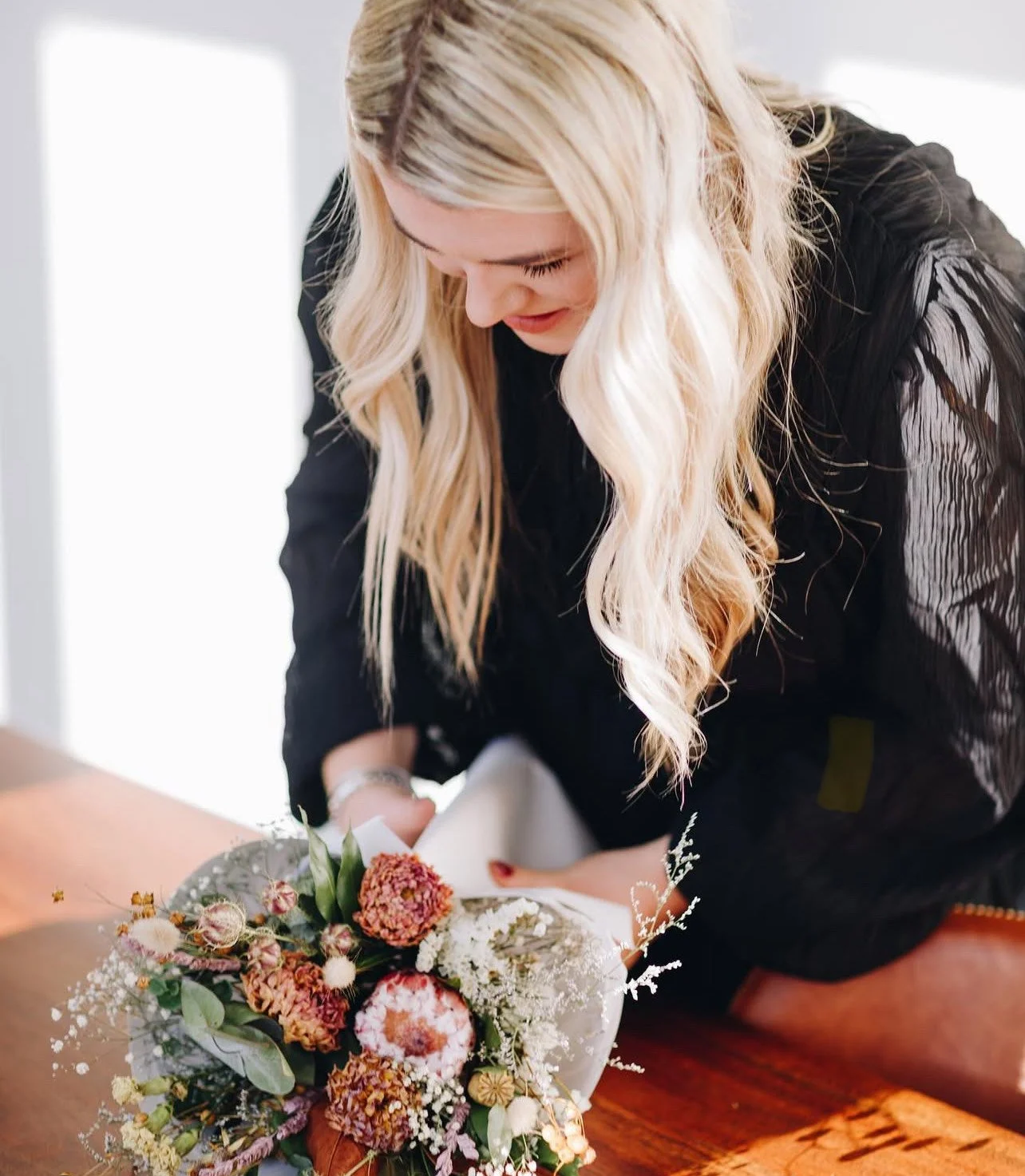 Dried florals.