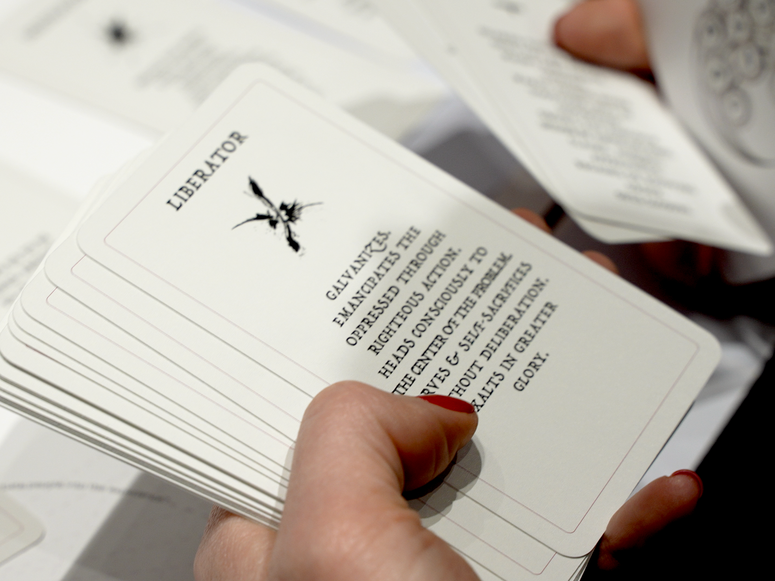 Take home IX’s archetype reference cards to share and expand your learning