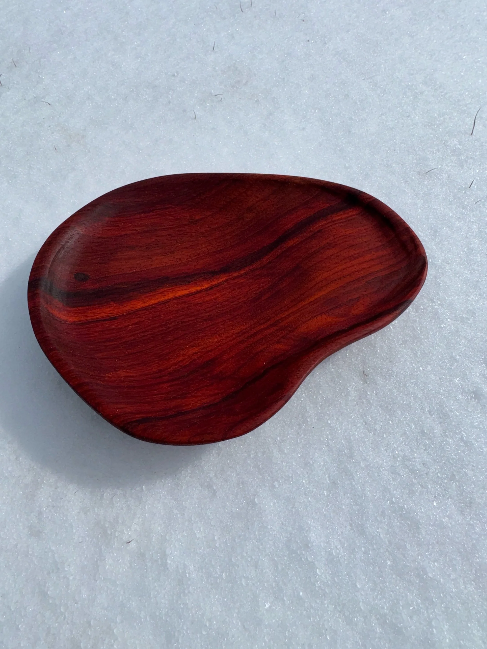 Padouk Freeform Dish