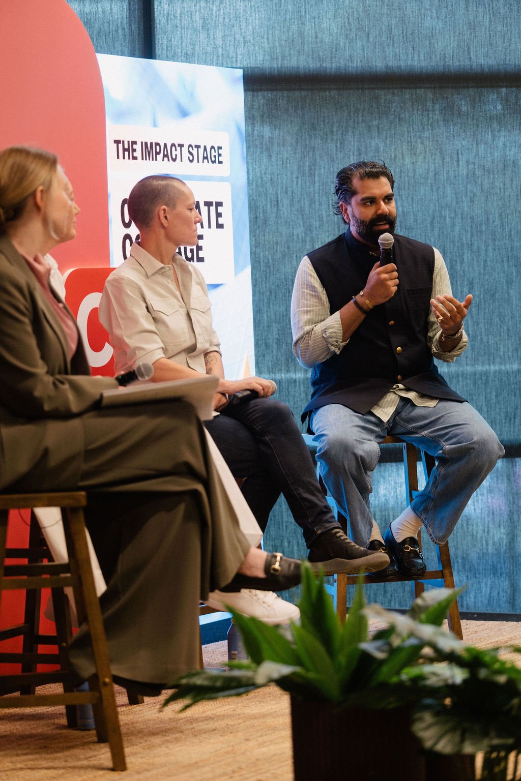 Panel session at the 2025 Impact Stage