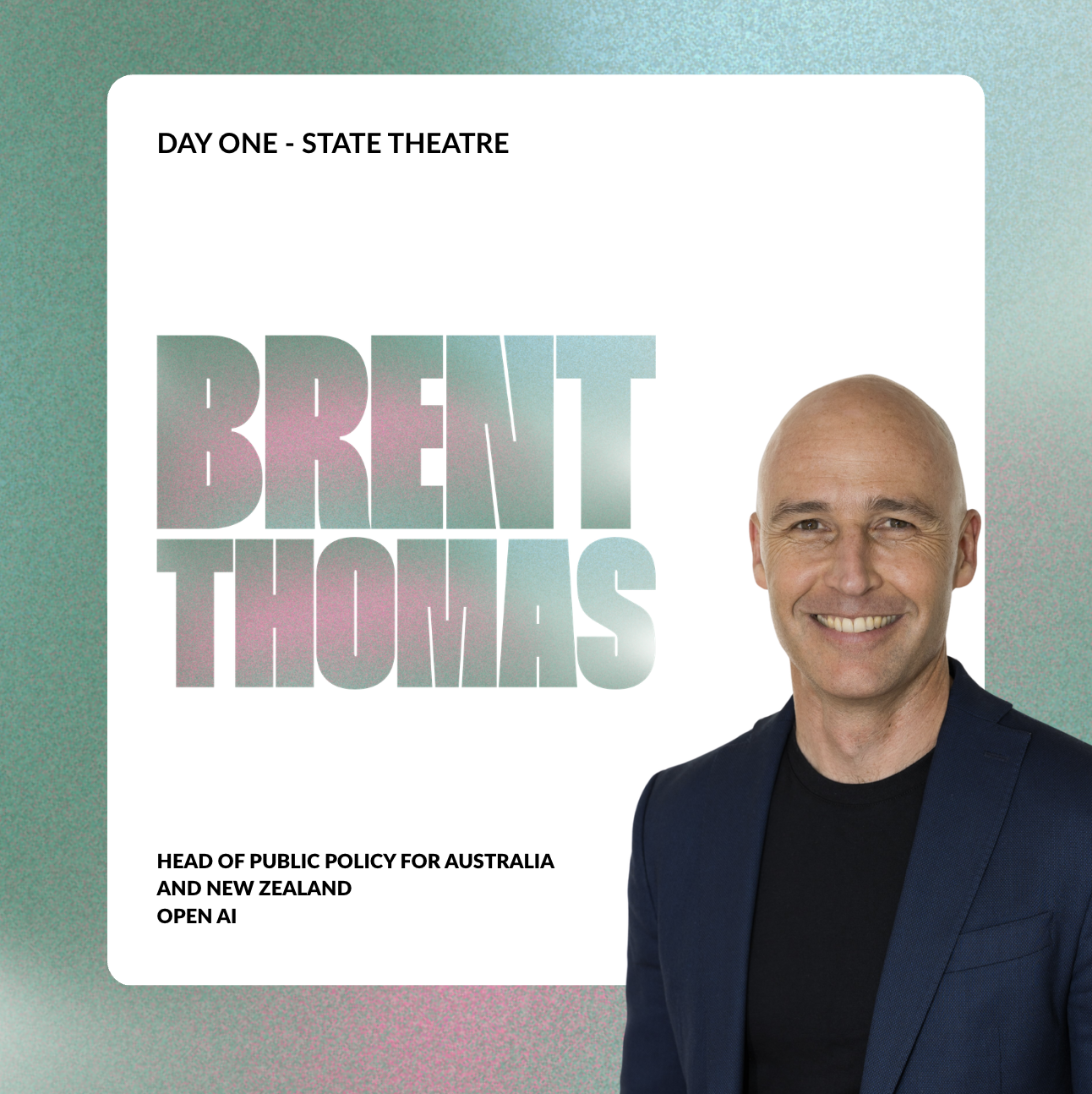 Brent Thomas from OpenAI join the Global Impact Summit