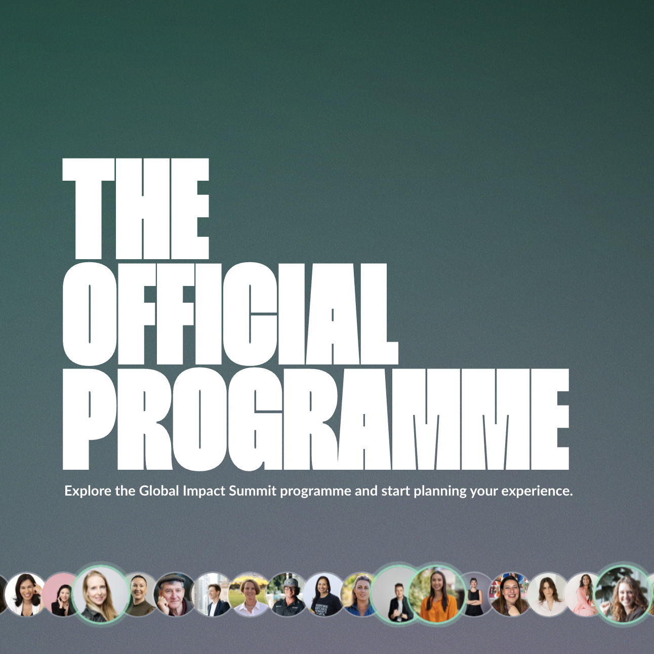Official Programme at Global Impact Summit