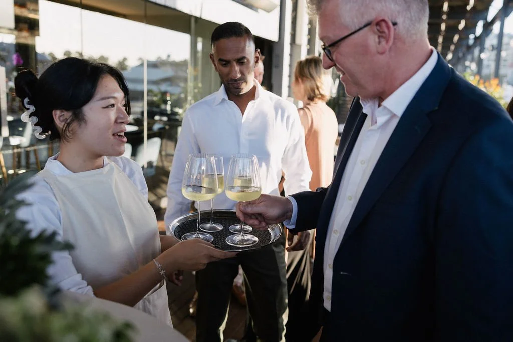 Andrew Rowley from Ability First at the 2025 Impact Stage VIP dinner presented by Charitabl.