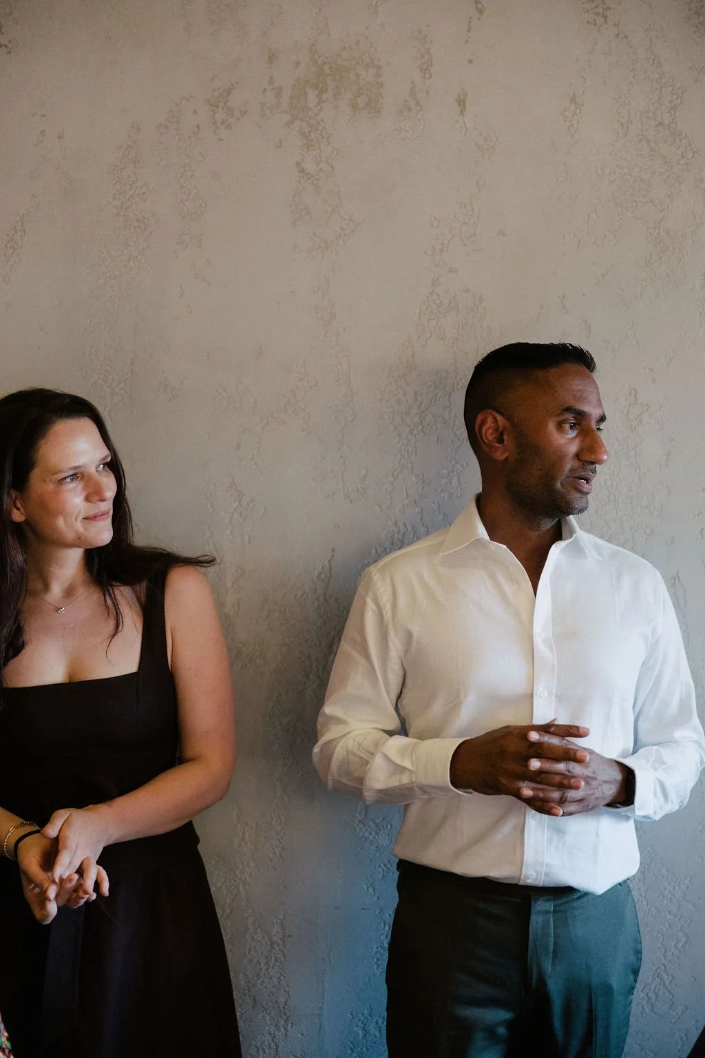 Mike Gore (Founder, Charitabl. and Global Impact Summit) with Joce Goto (Co-founder of Charitabl. and Global Impact Summit) at the 2025 Impact Stage VIP dinner presented by Charitabl.