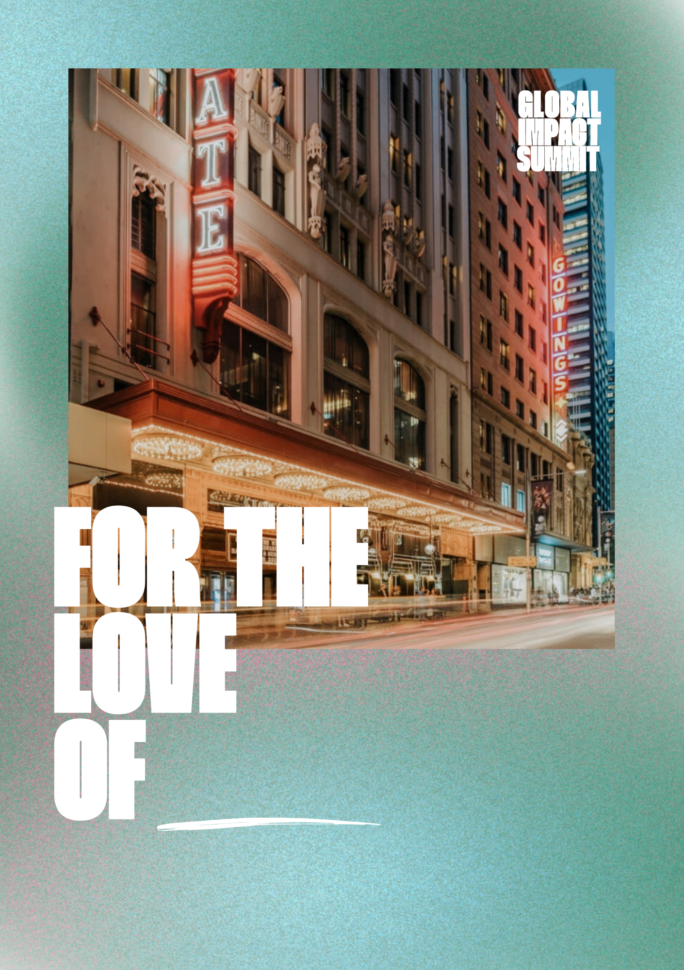 2026 Global Impact Summit Theme