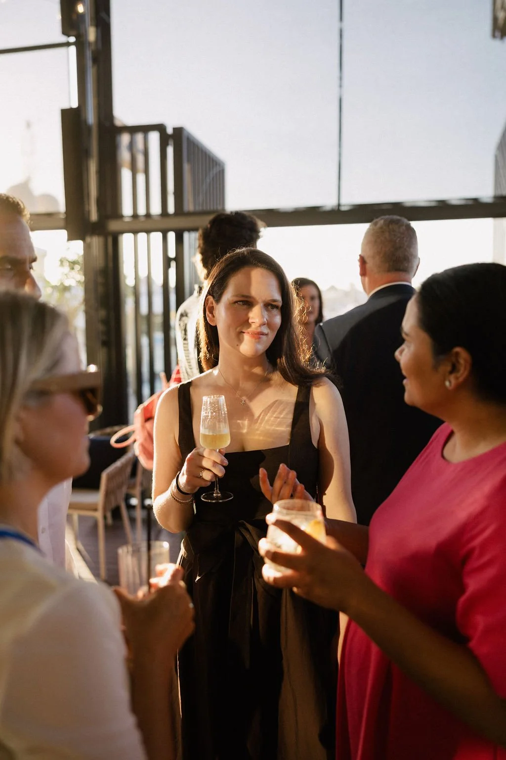 Joce Goto (Co-Founder of Charitabl. and the Global Impact Summit) at the 2025 Impact Stage VIP dinner presented by Charitabl.