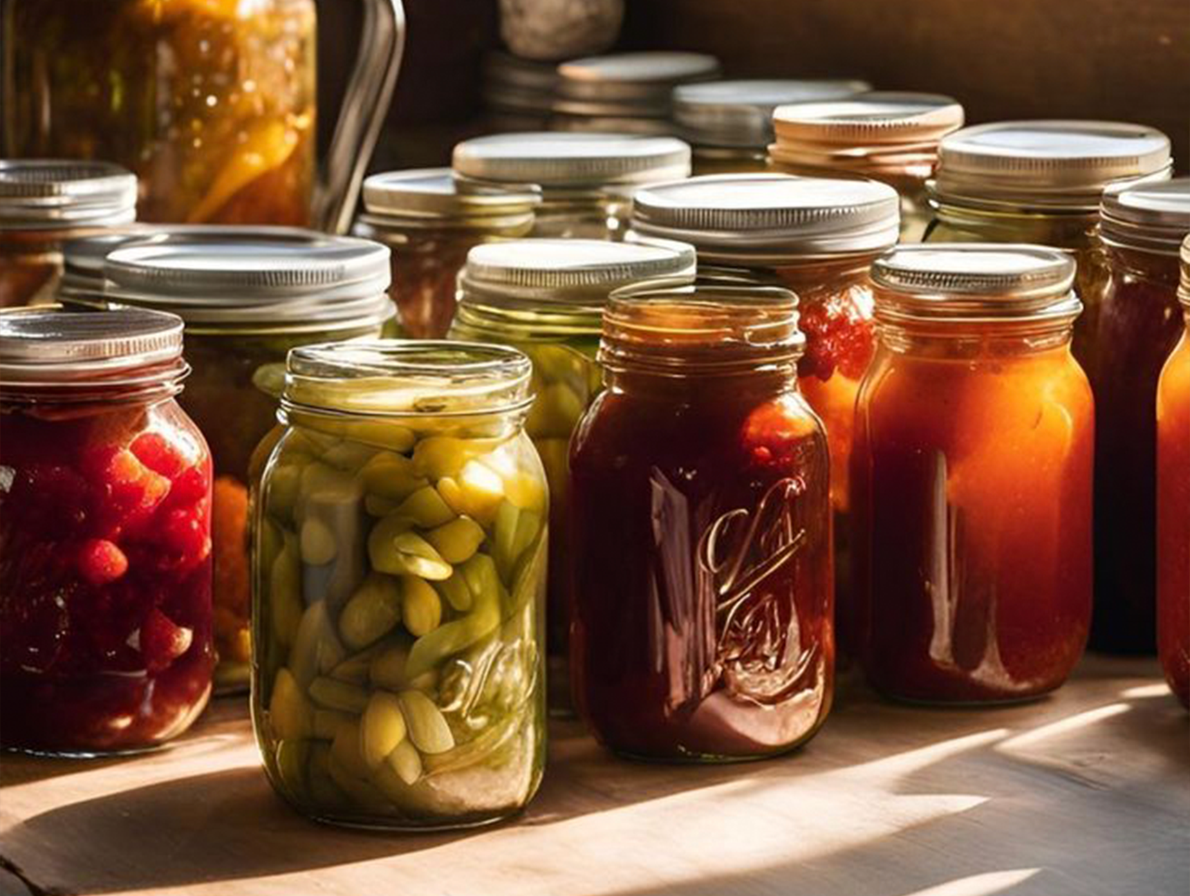 Capturing Summer in Jars - Jams, Sauces, and Pickling