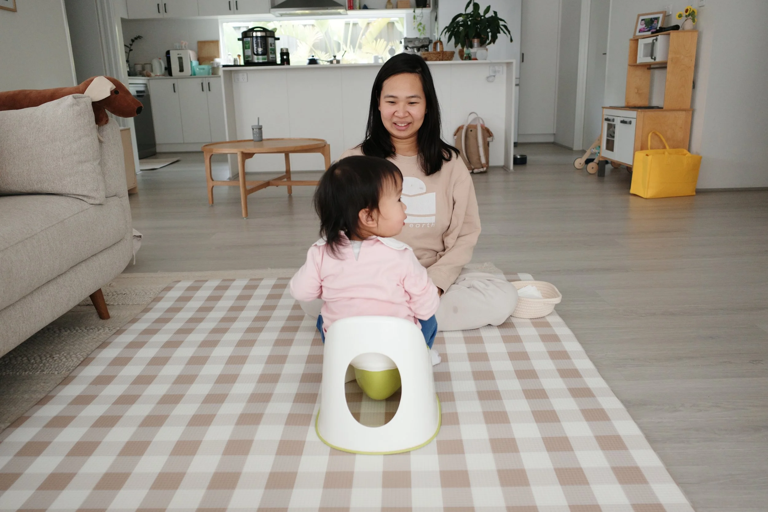 We Used the Potty with Our Newborn Baby - Our Elimination Communication Journey
