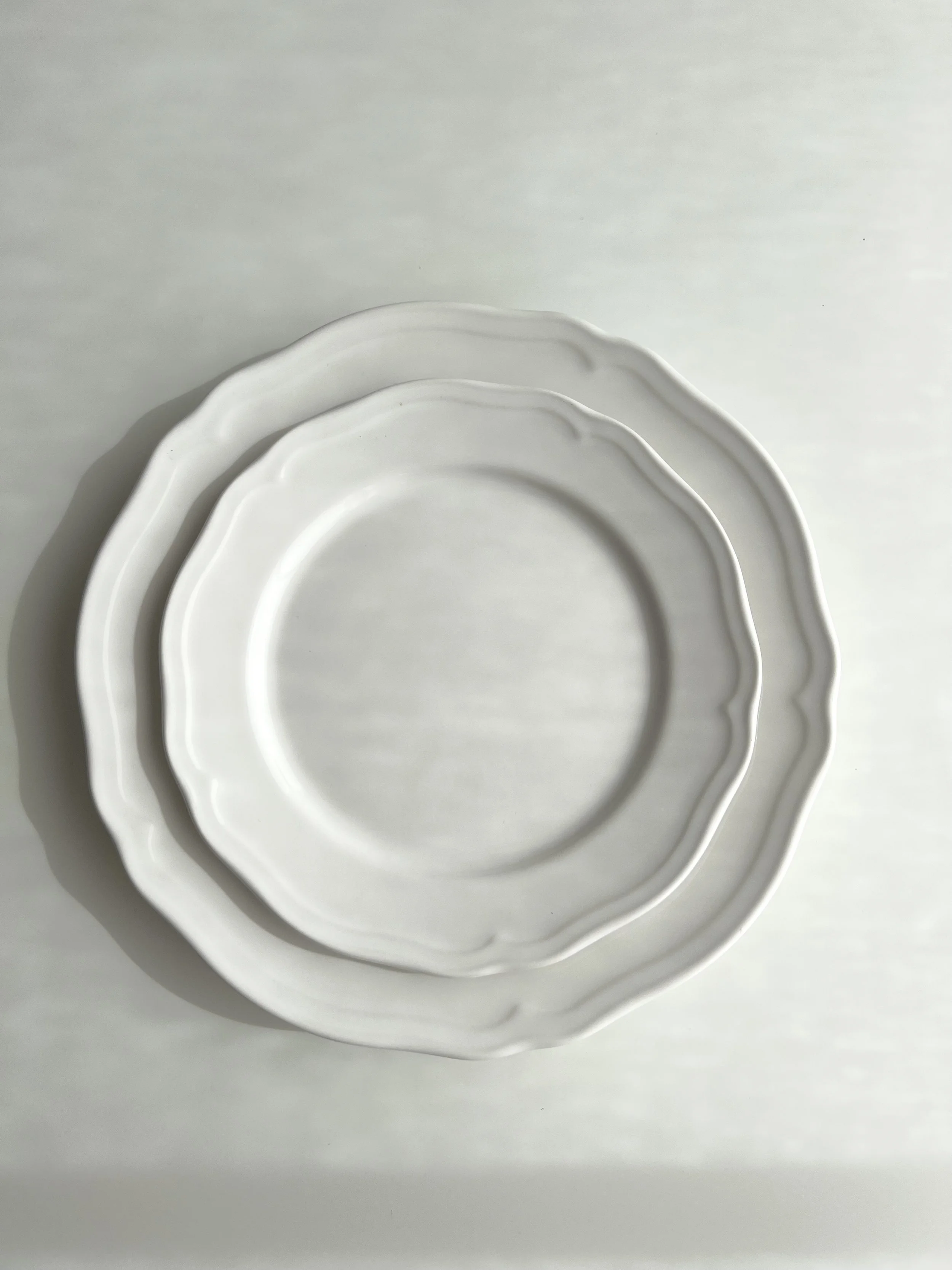 Scalloped Salad Plate