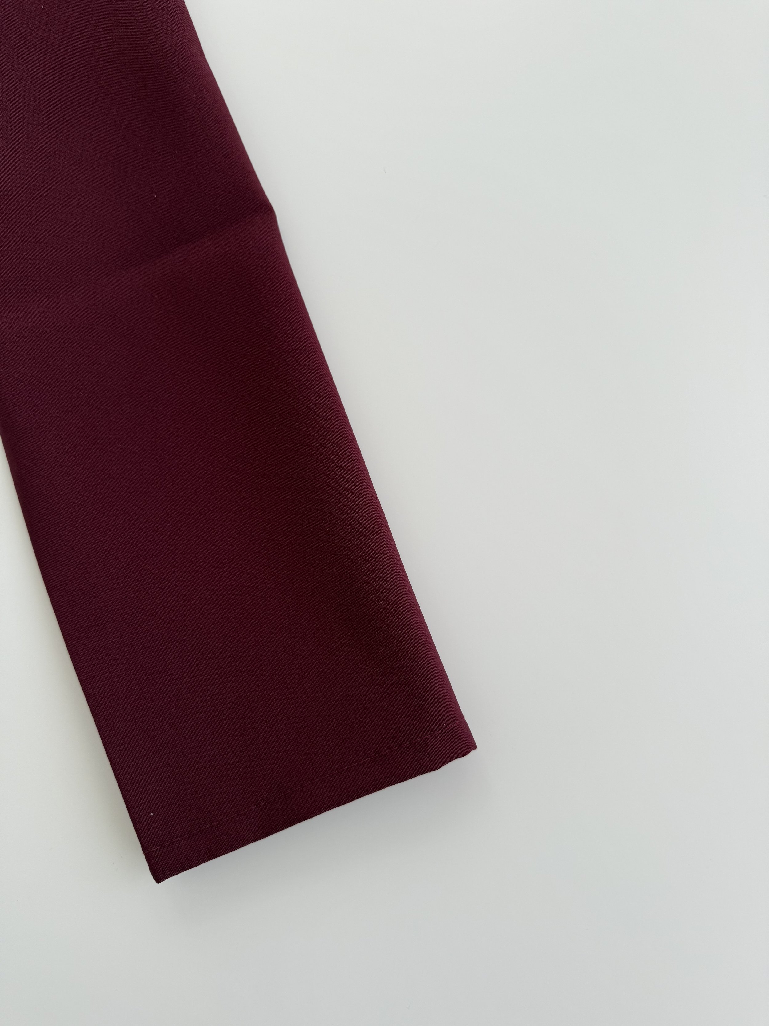 Burgundy Polyester Napkin