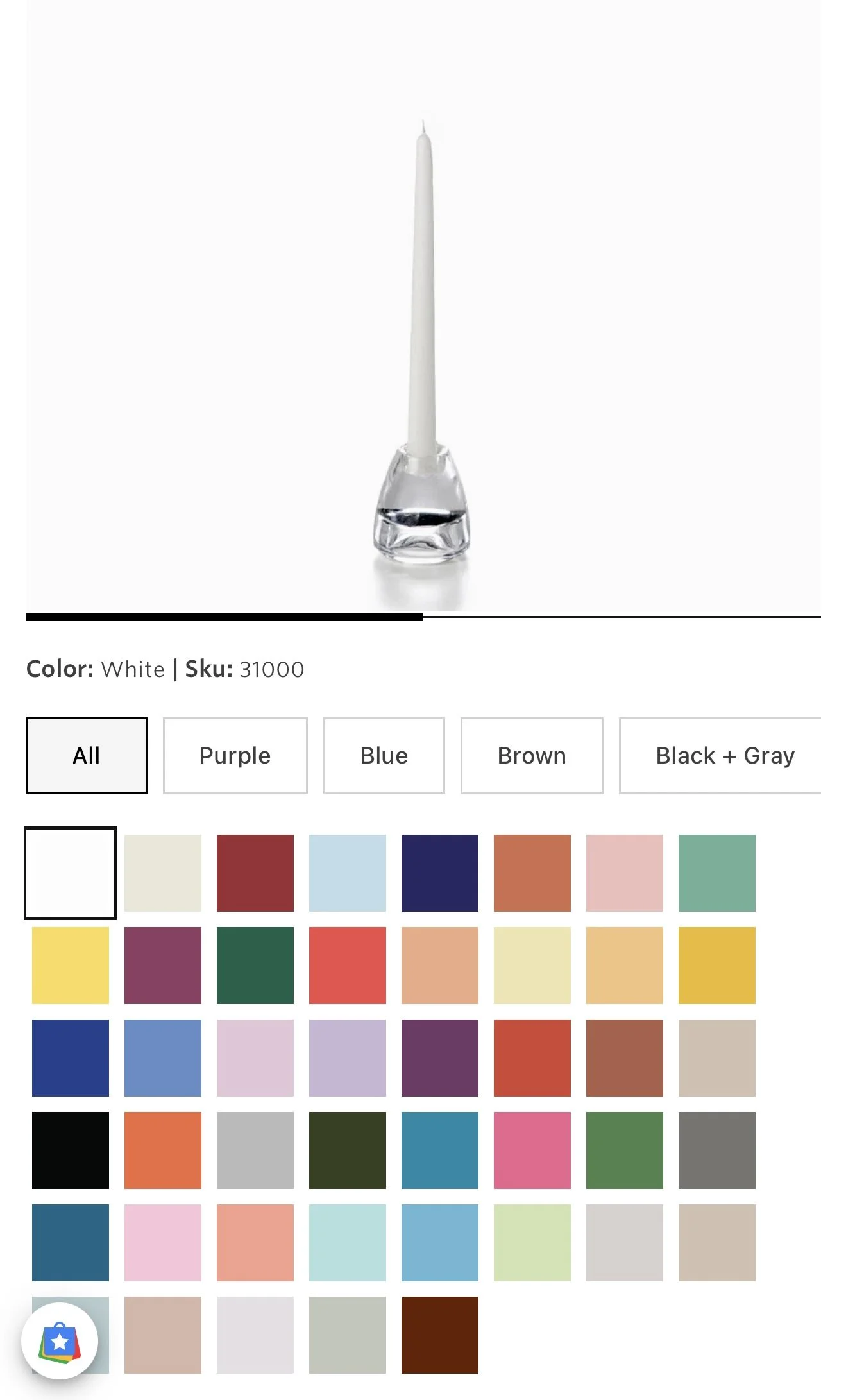Taper Candles