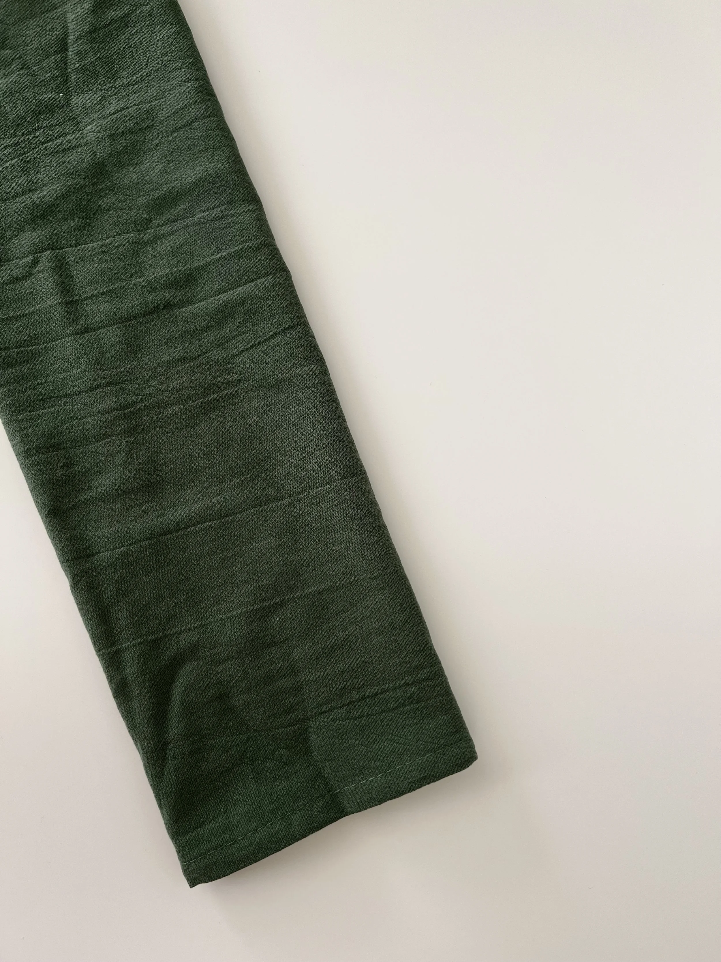Moss Cotton Linen Napkin